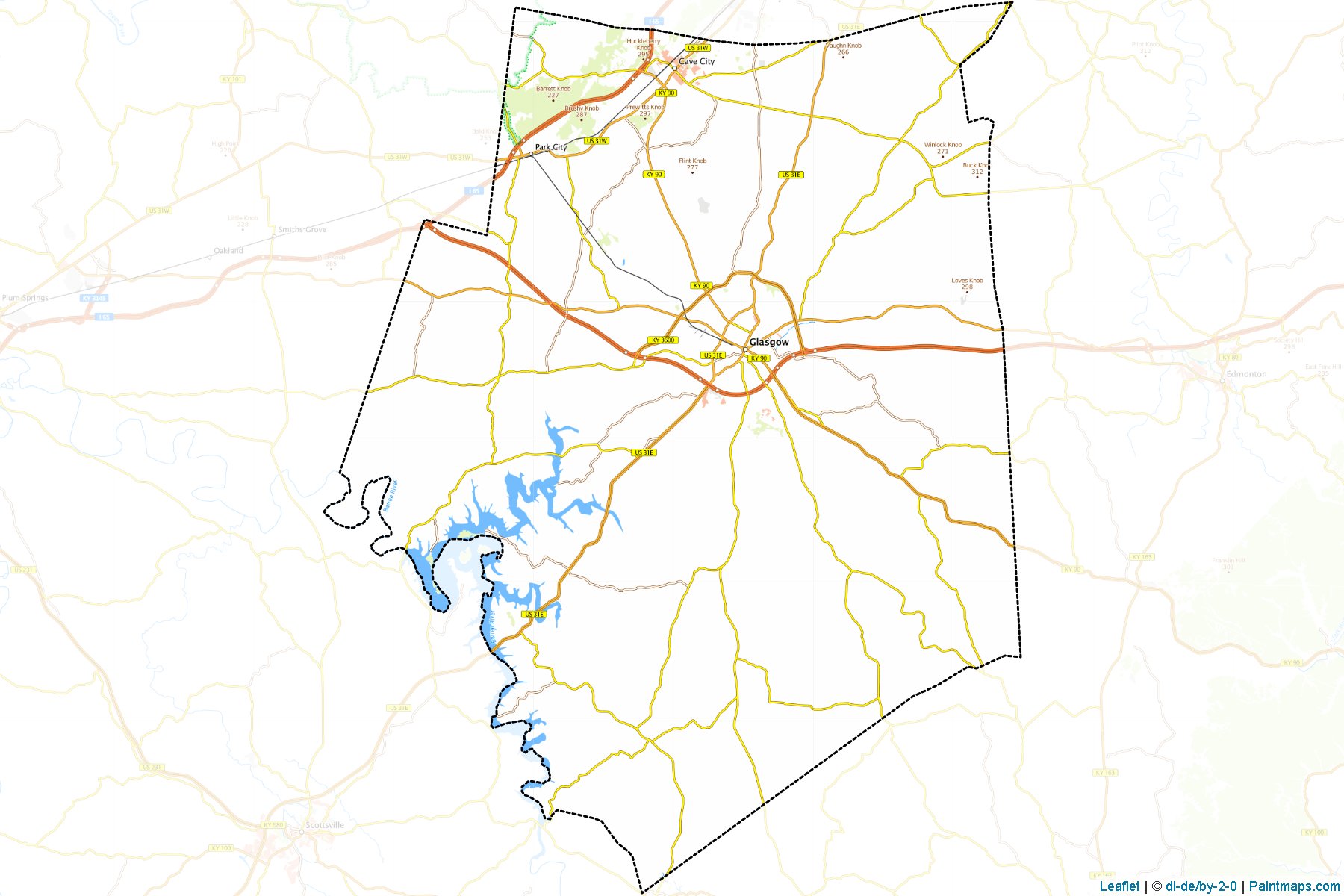 Barren (Kentucky) Map Cropping Samples-1