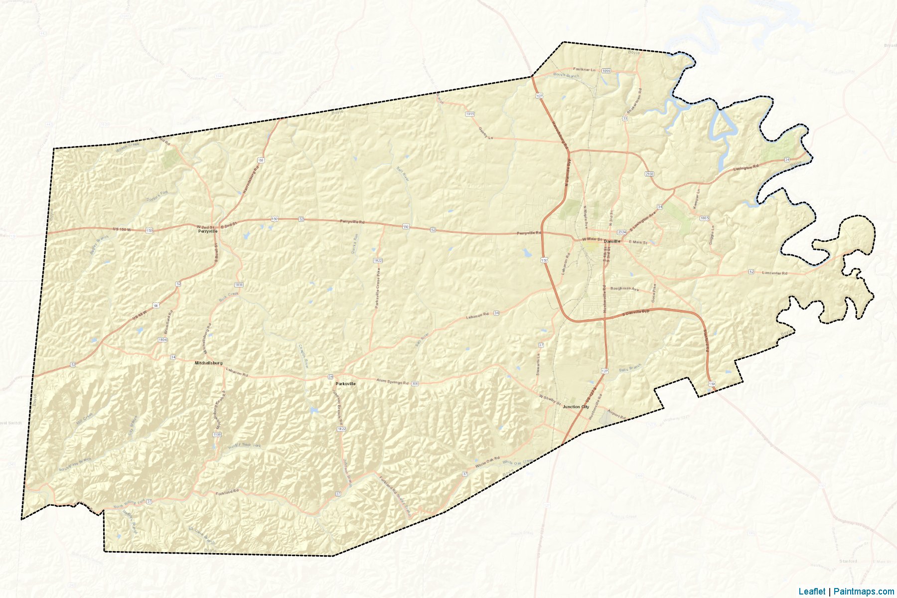 Boyle (Kentucky) Map Cropping Samples-2