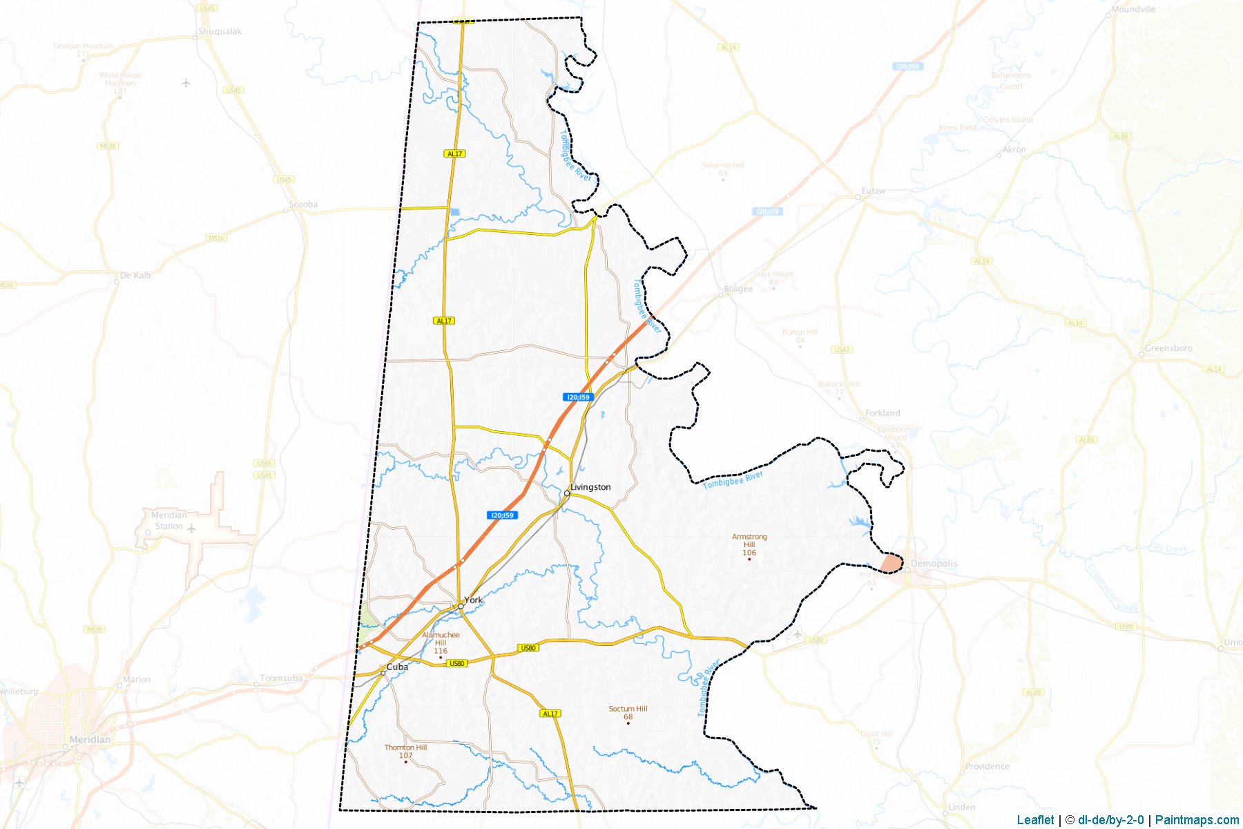 Muestras de recorte de mapas Sumter (Alabama)-1