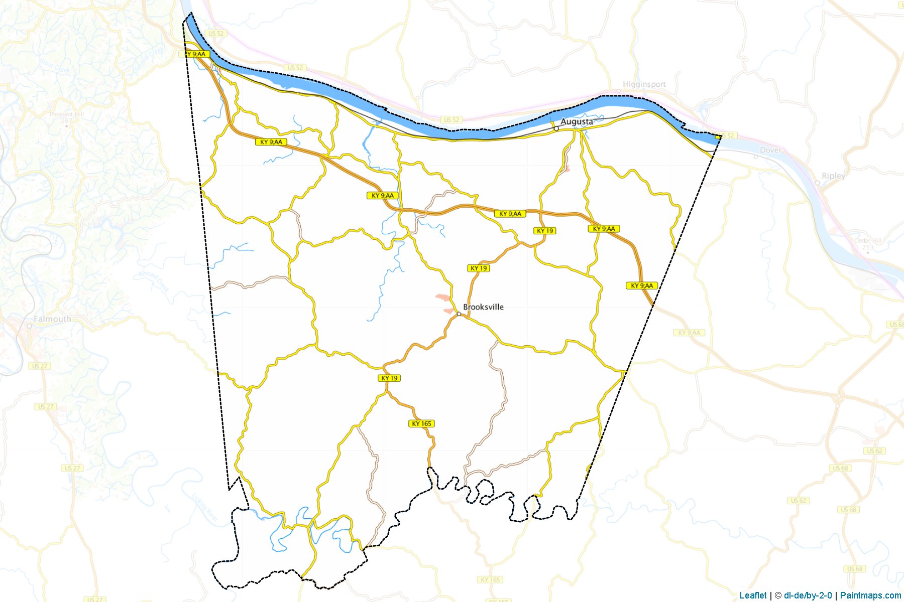 Bracken (Kentucky) Map Cropping Samples-1