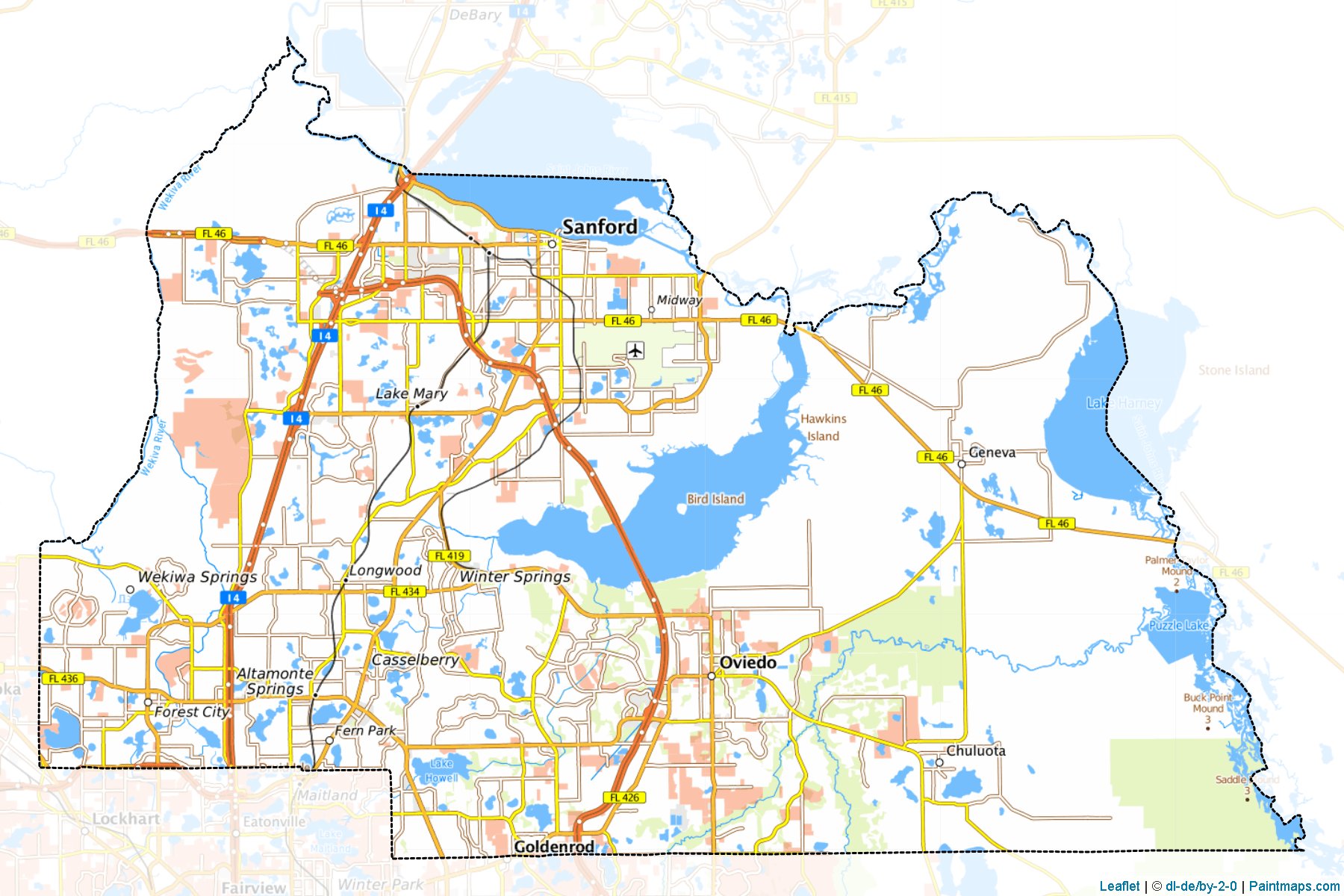 Seminole (Florida) Map Cropping Samples-1