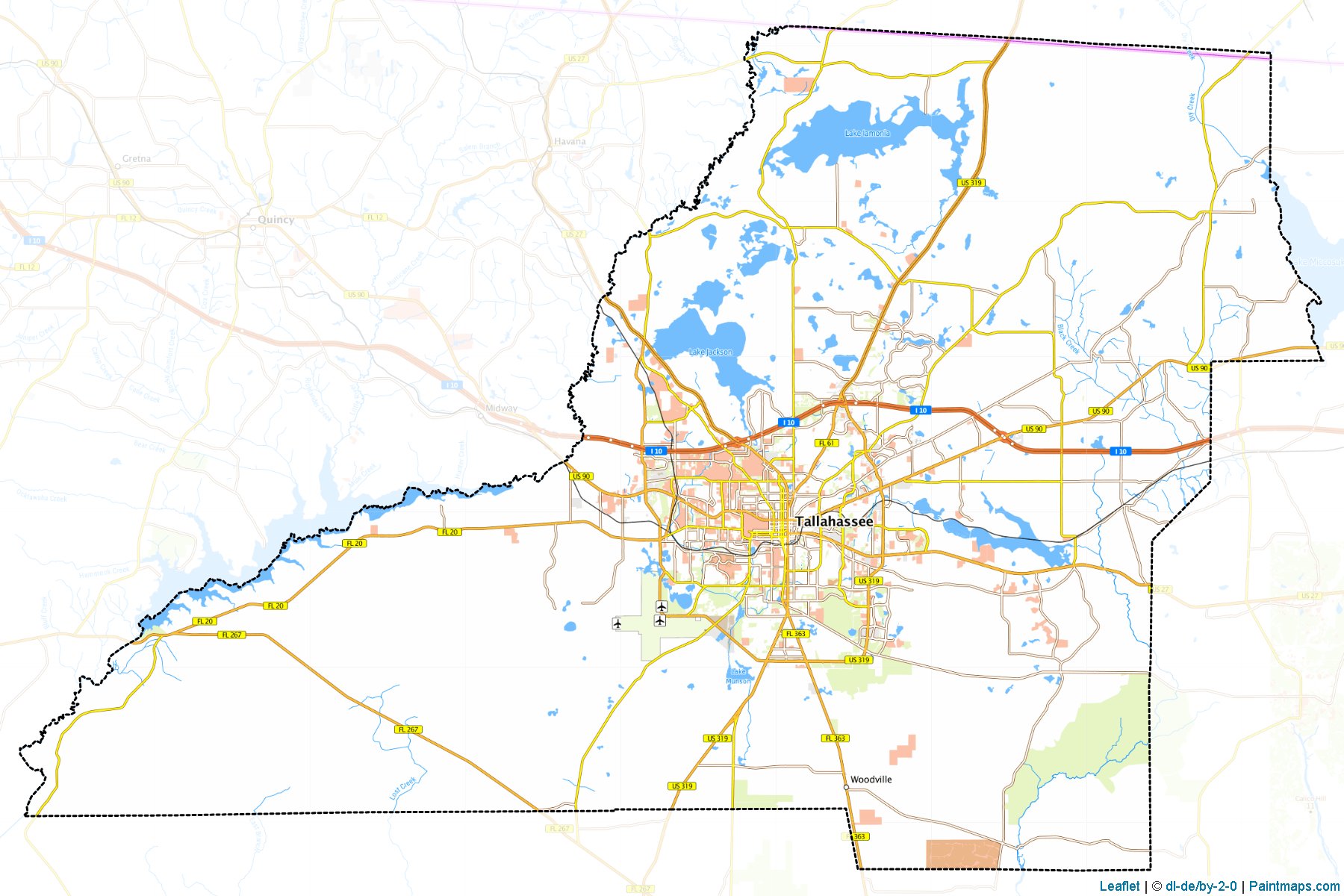 Leon (Florida) Map Cropping Samples-1