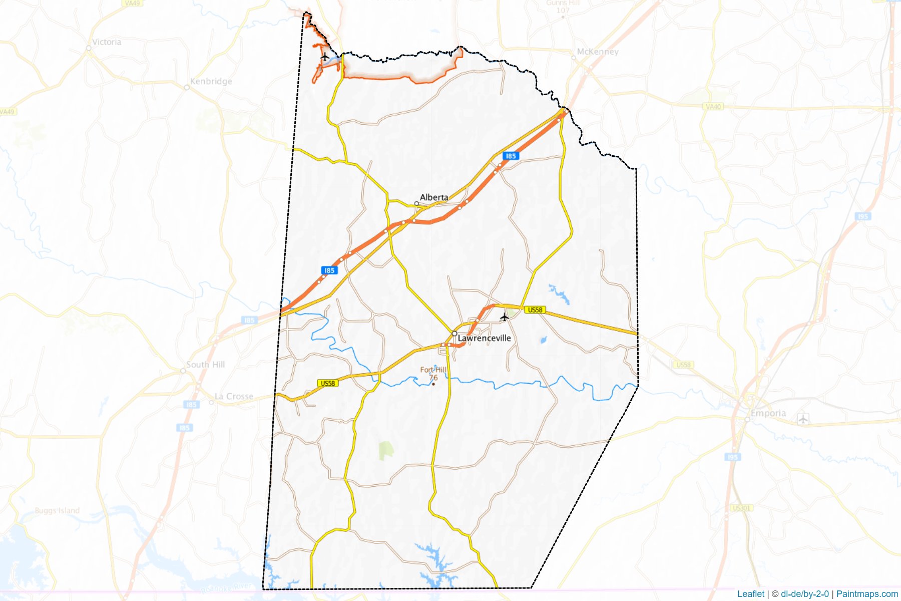 Brunswick (Virginia) Map Cropping Samples-1