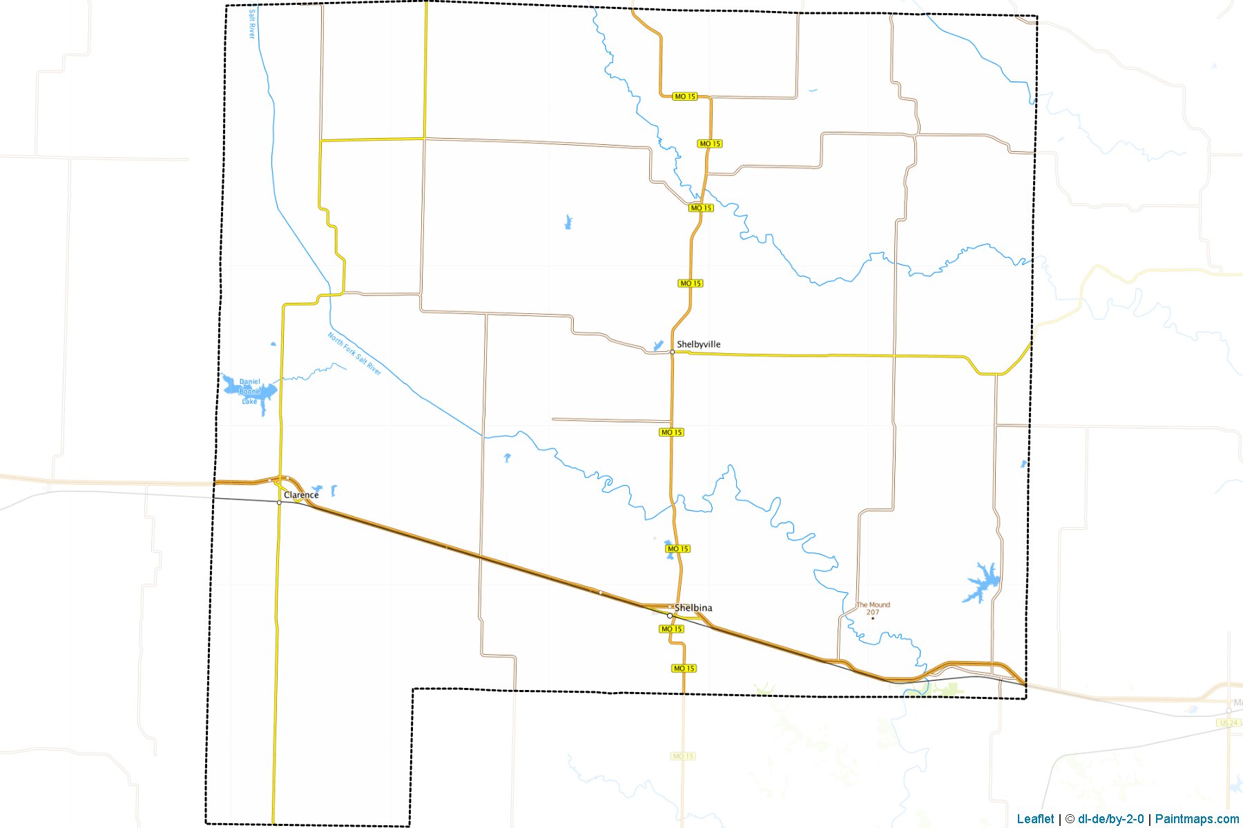 Shelby (Missouri) Map Cropping Samples-1