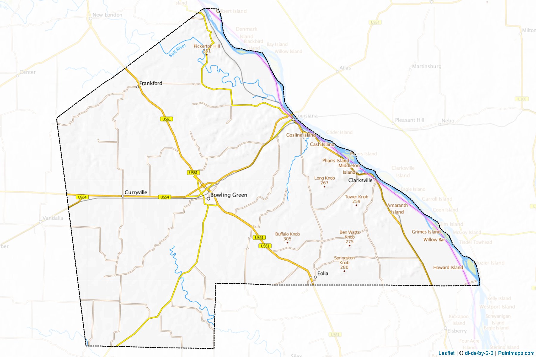 Pike (Missouri) Map Cropping Samples-1