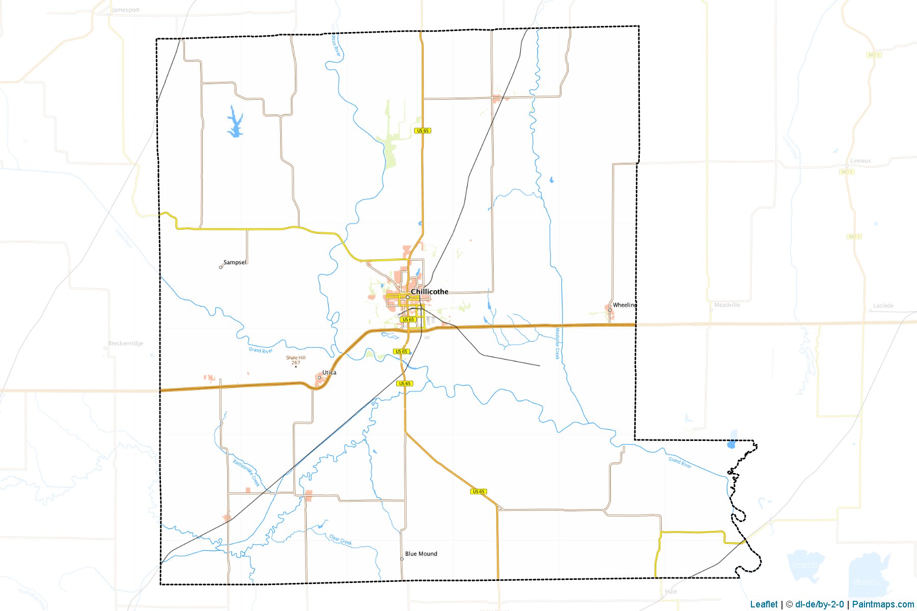 Livingston (Missouri) Map Cropping Samples-1