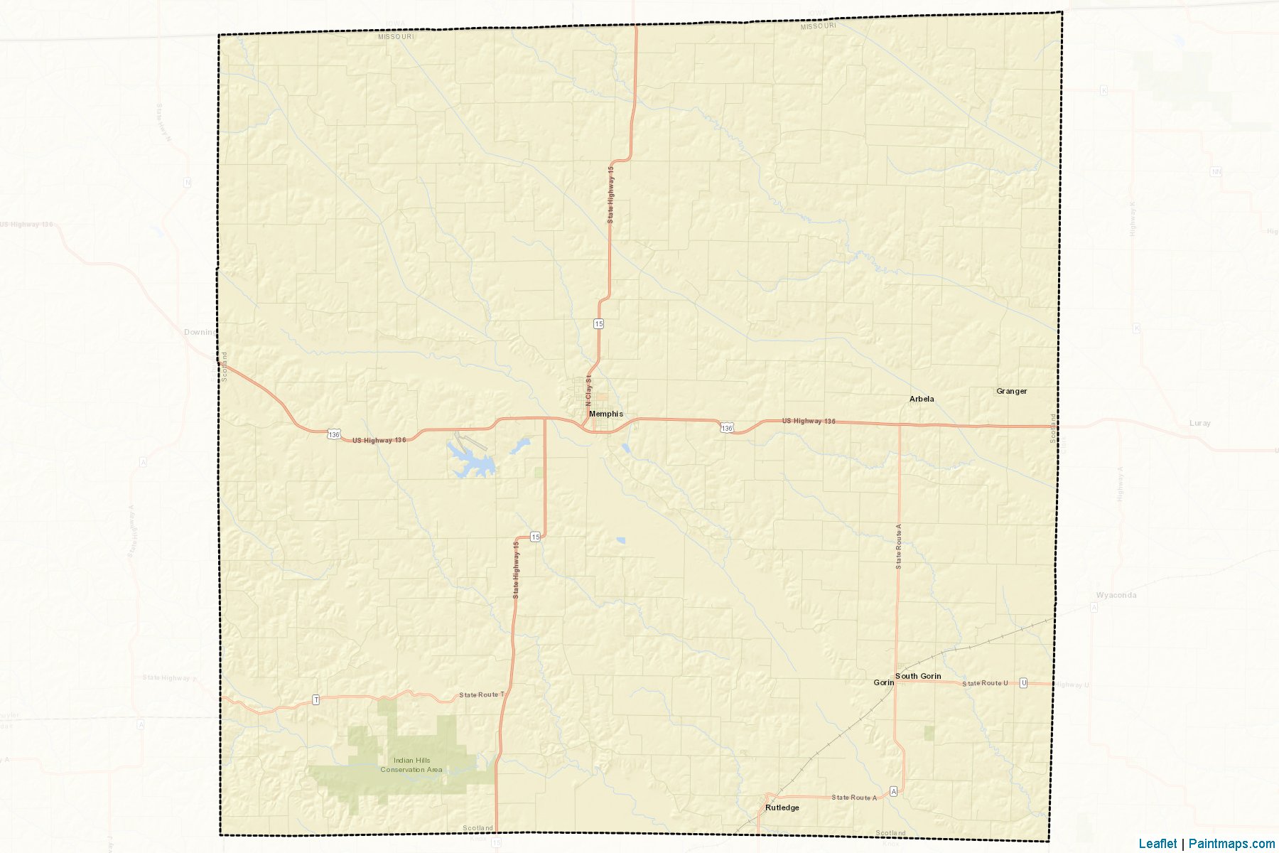 Scotland (Missouri) Map Cropping Samples-2