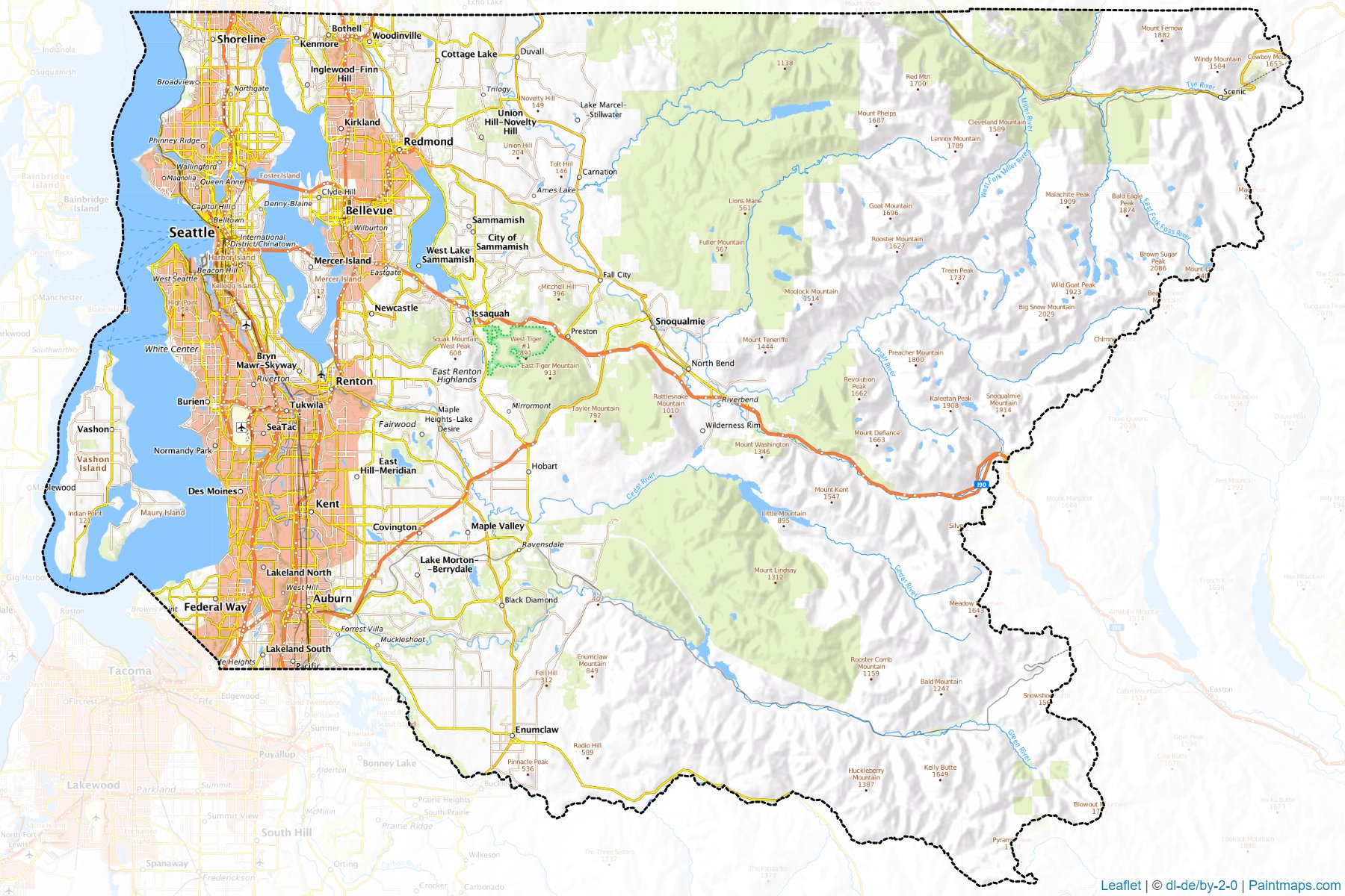 King (Washington) Map Cropping Samples-1