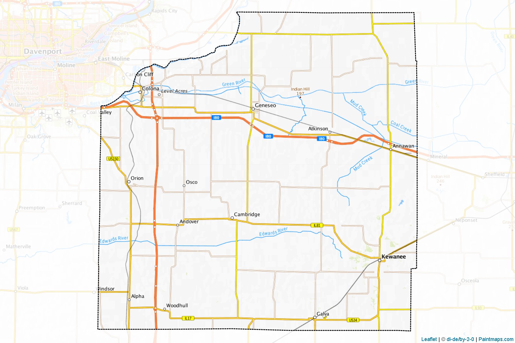 Henry (Illinois) Map Cropping Samples-1