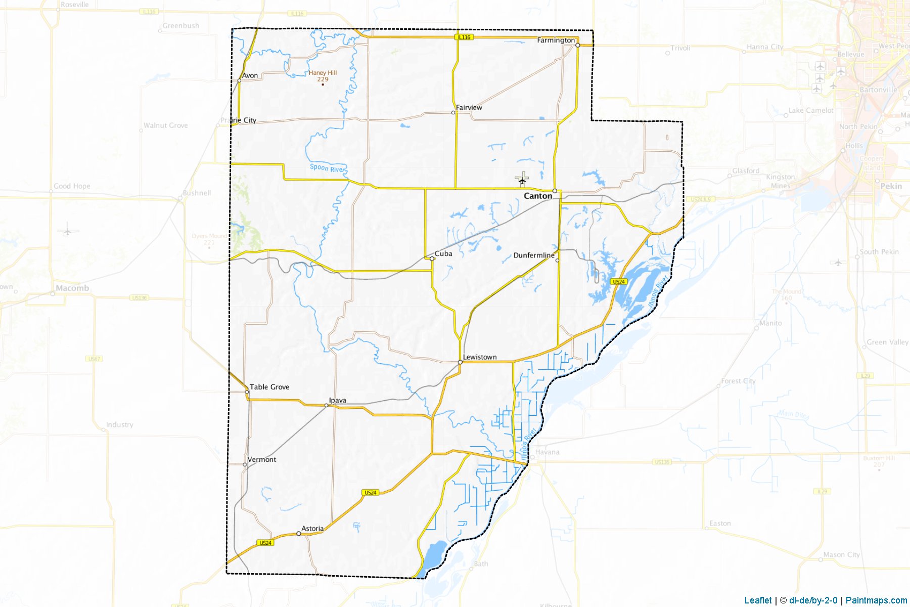 Fulton (Illinois) Map Cropping Samples-1