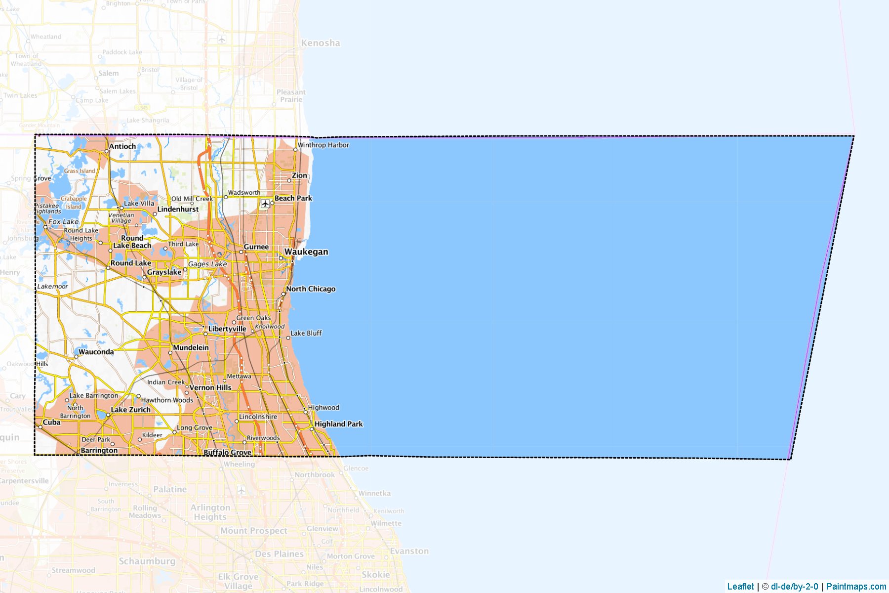 Lake (Illinois) Map Cropping Samples-1