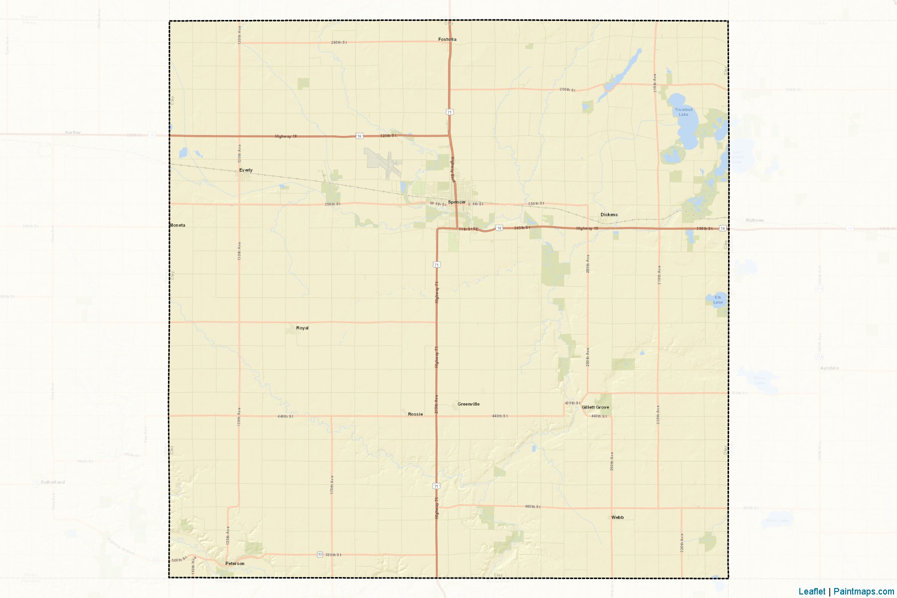 Clay (Iowa) Map Cropping Samples-2