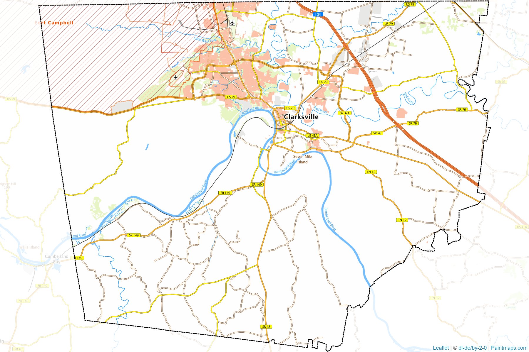 Montgomery (Tennessee) Map Cropping Samples-1