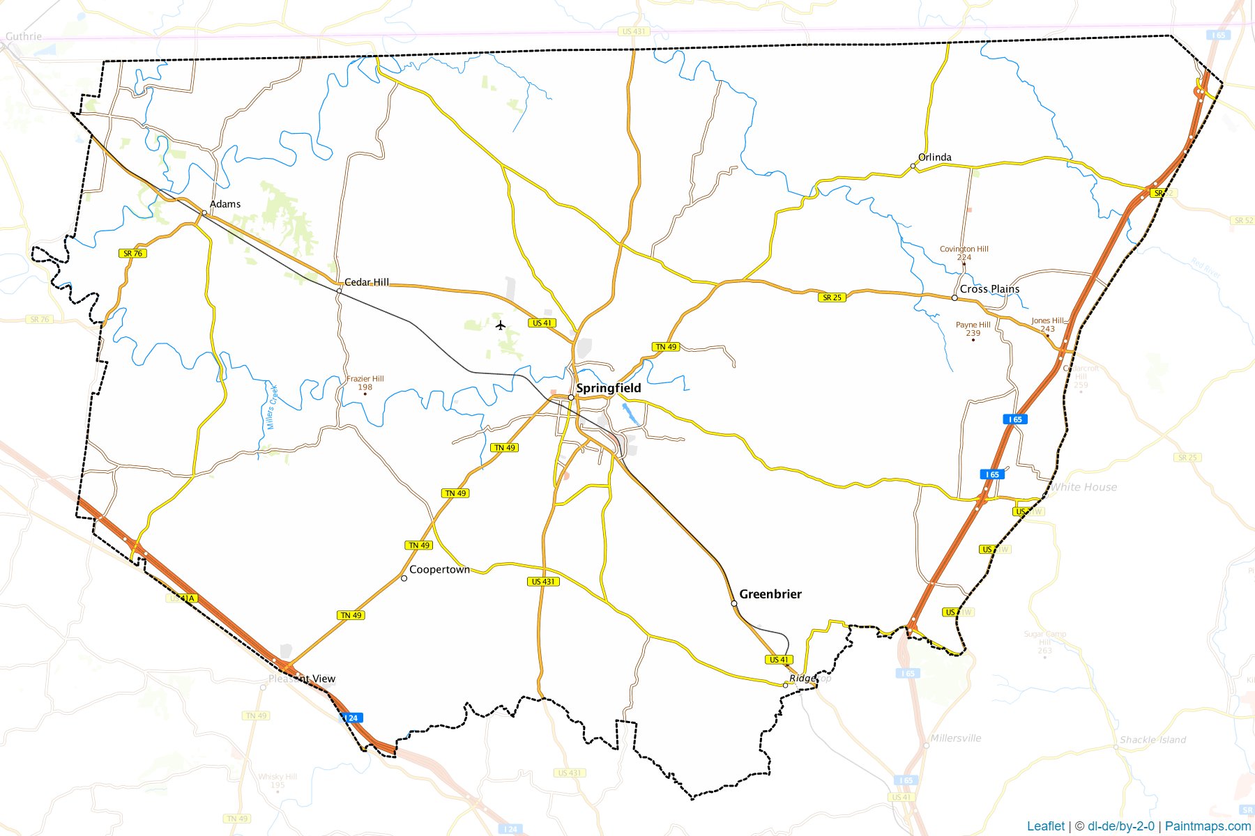 Robertson (Tennessee) Map Cropping Samples-1