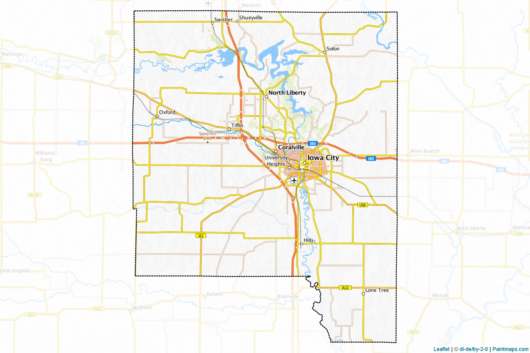 Johnson (Iowa) Map Cropping Samples-1