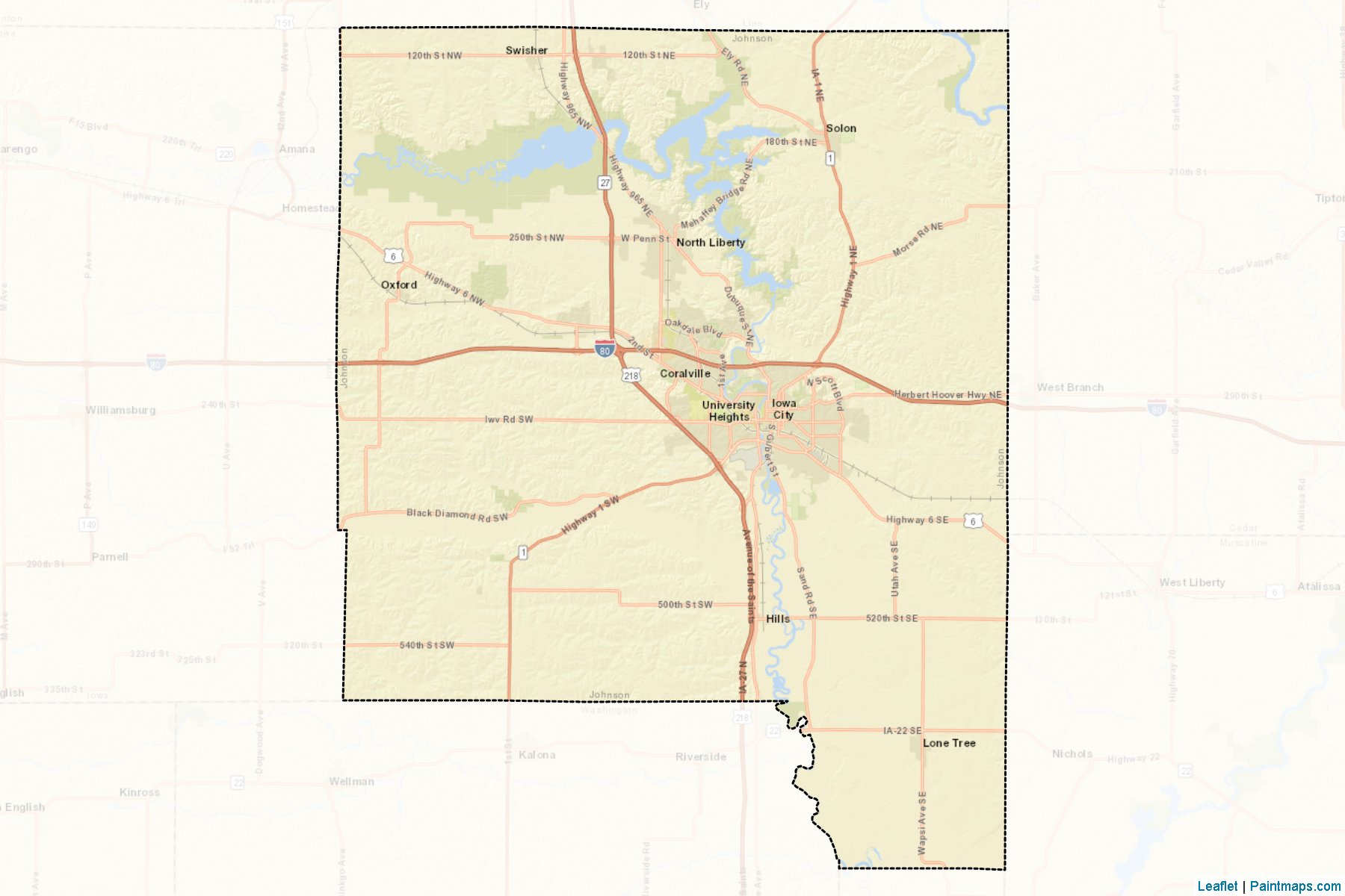 Johnson (Iowa) Map Cropping Samples-2