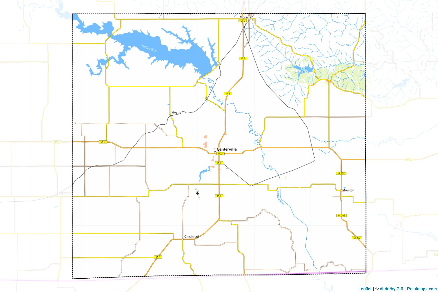 Appanoose (Iowa) Map Cropping Samples-1