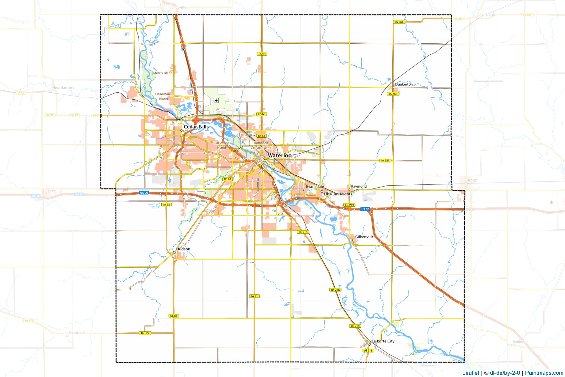 Black Hawk (Iowa) Map Cropping Samples-1