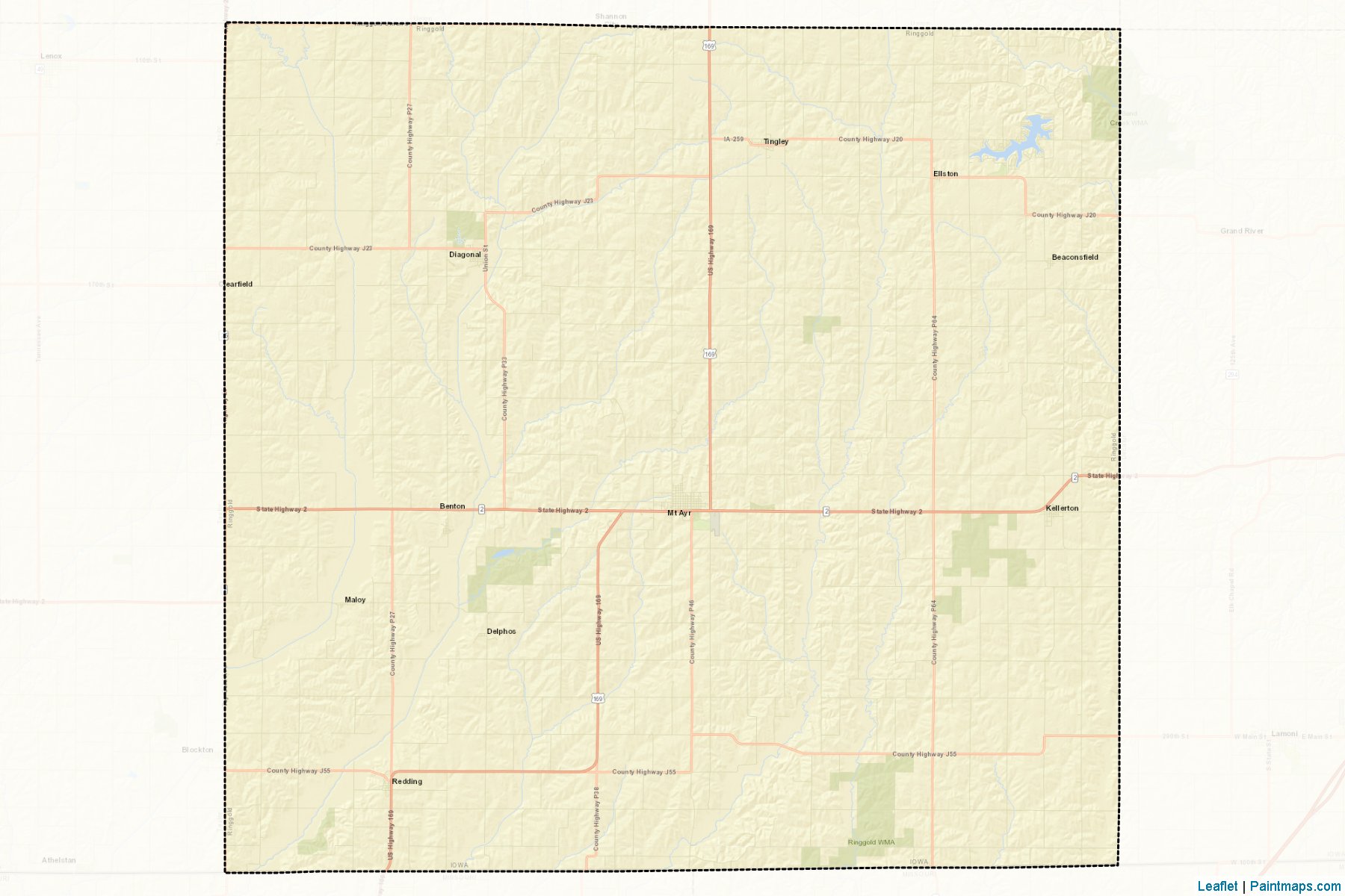 Ringgold (Iowa) Map Cropping Samples-2