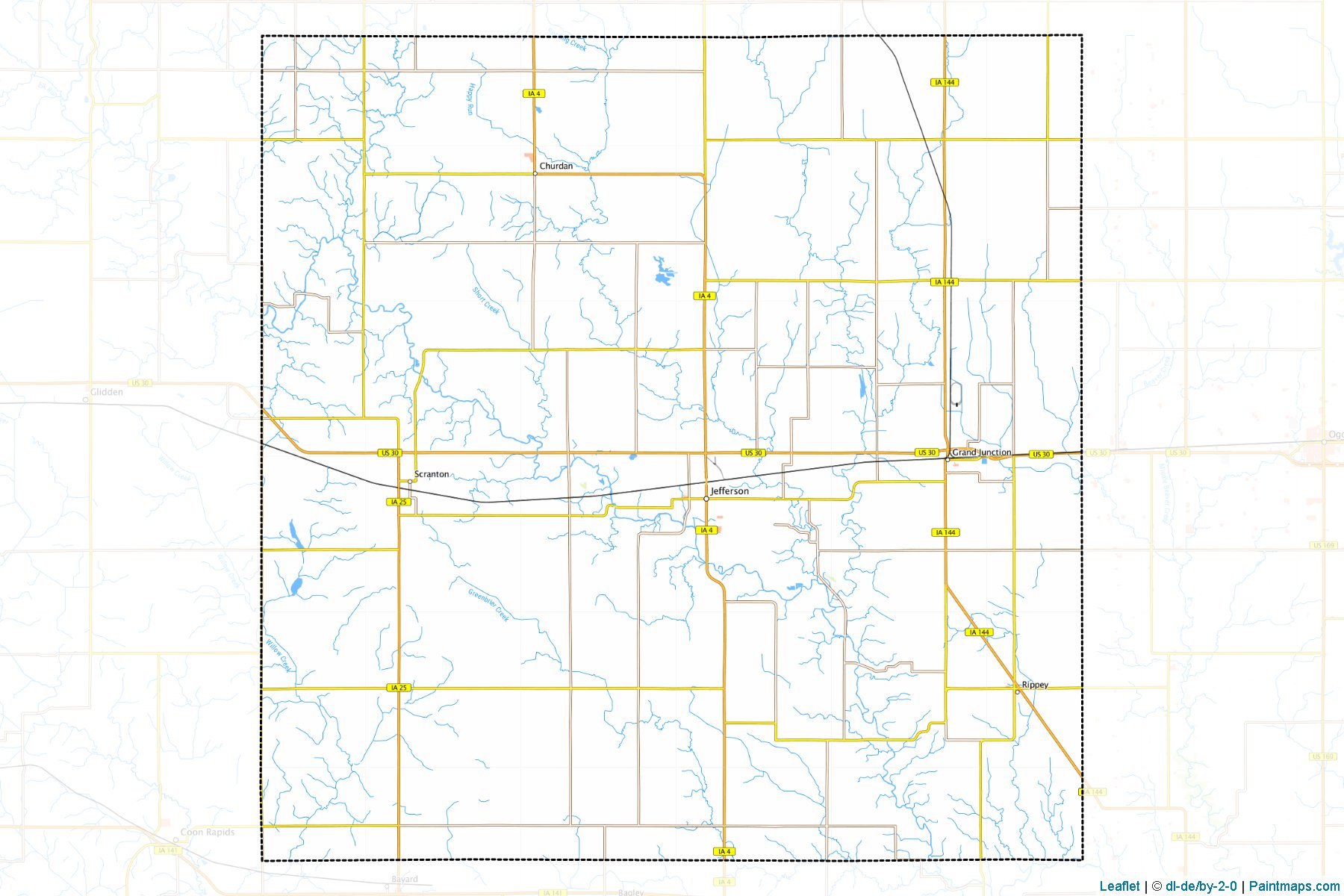 Greene (Iowa) Map Cropping Samples-1