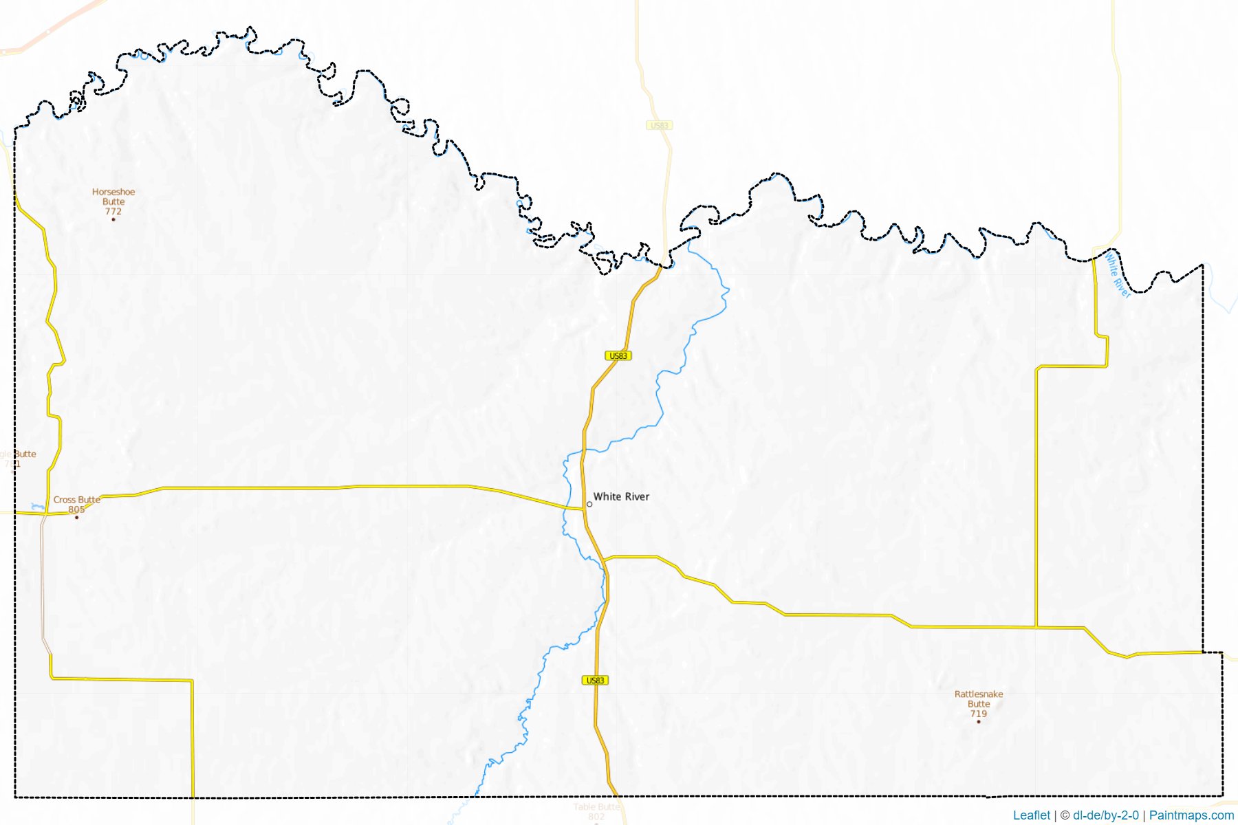 Mellette (South Dakota) Map Cropping Samples-1