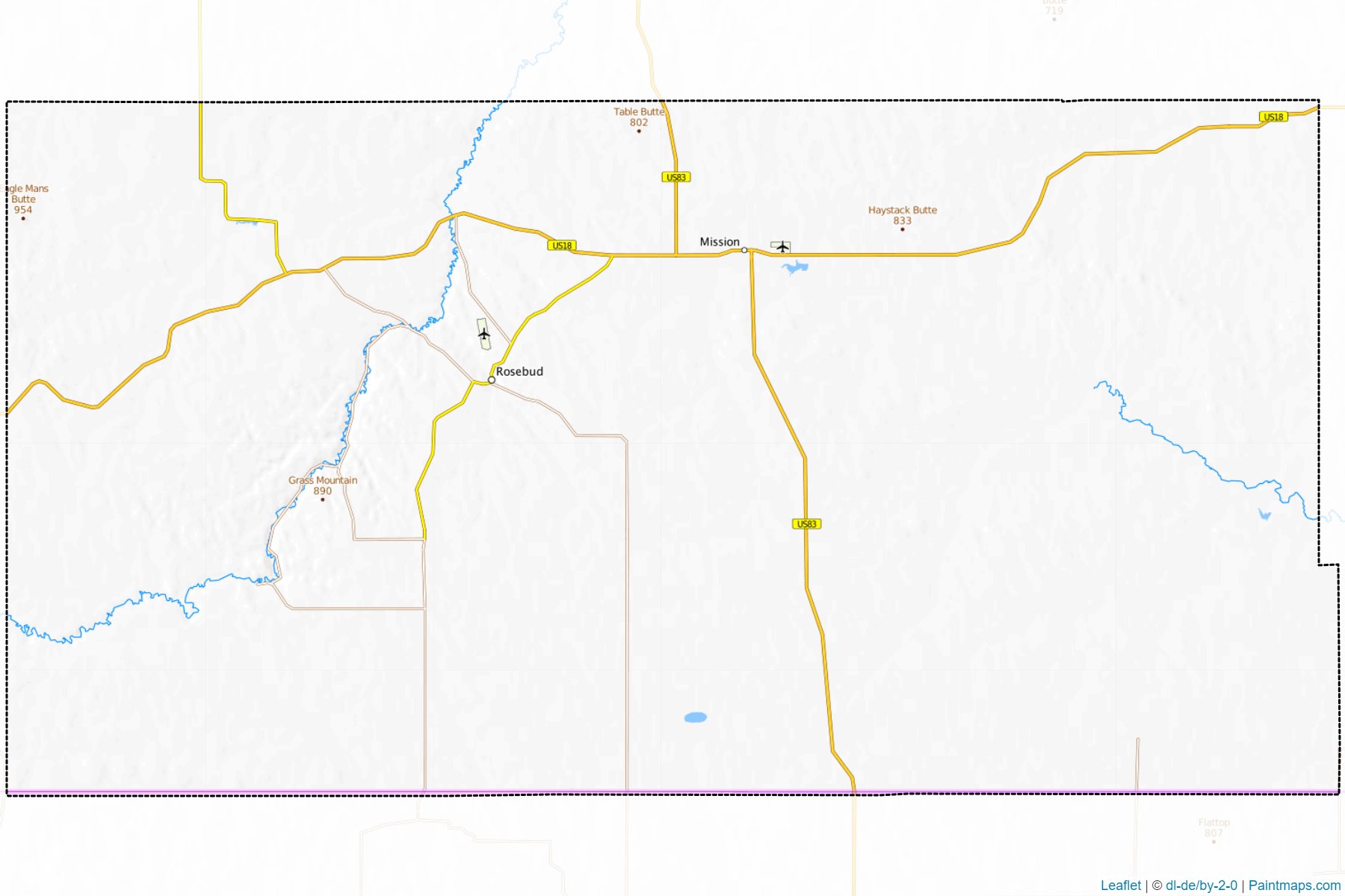 Todd (South Dakota) Map Cropping Samples-1