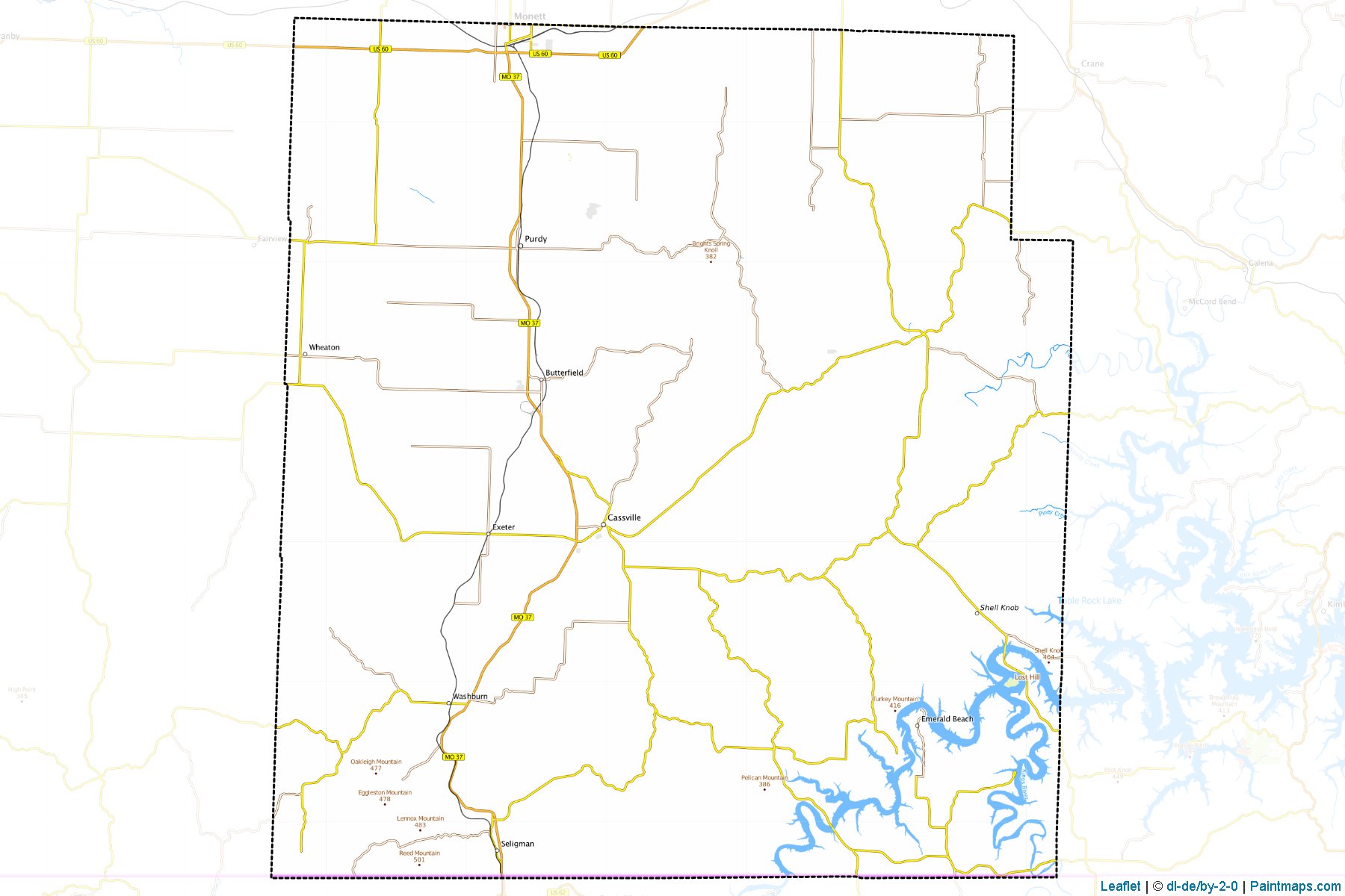 Barry (Missouri) Map Cropping Samples-1