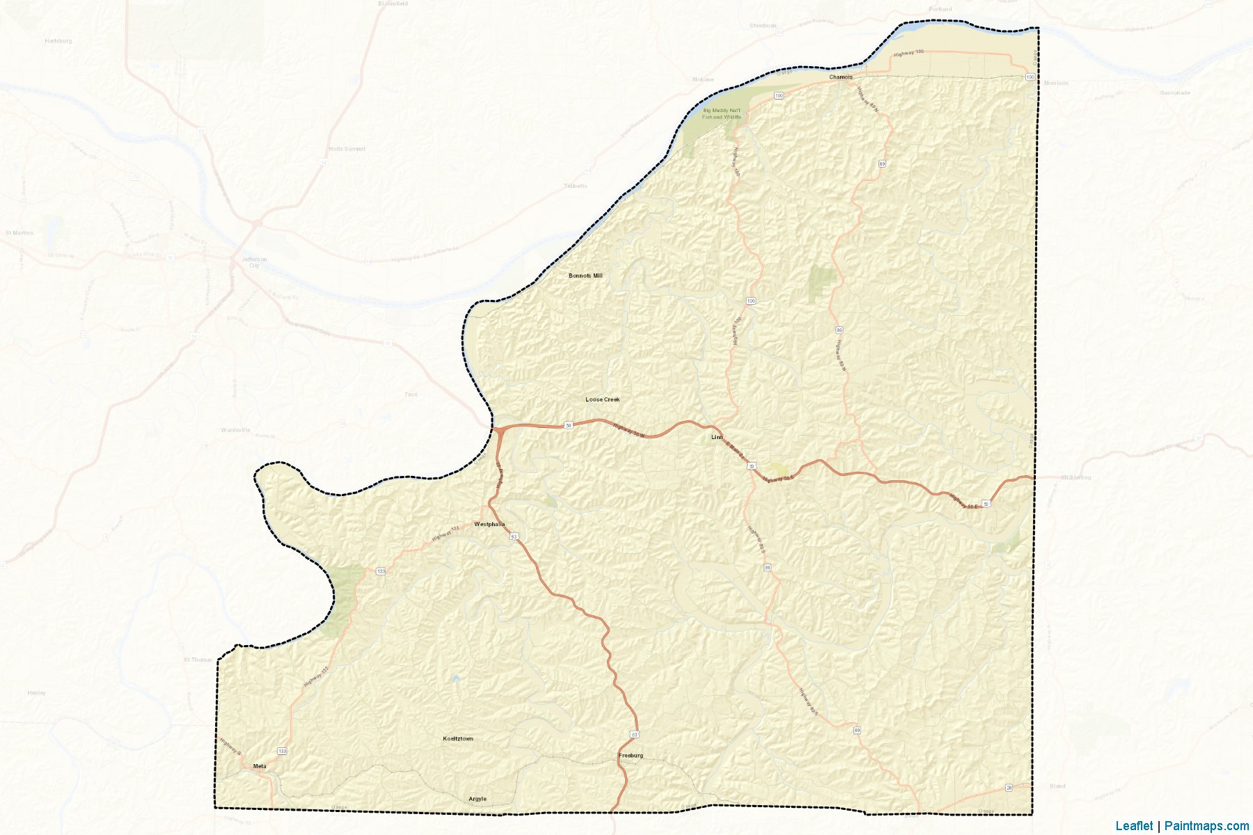 Osage (Missouri) Map Cropping Samples-2