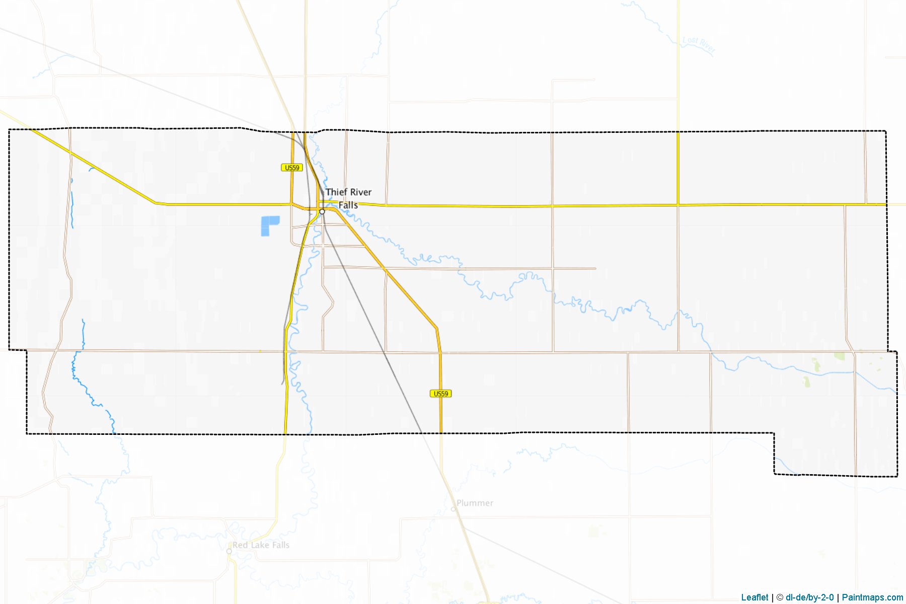 Pennington (Minnesota) Map Cropping Samples-1