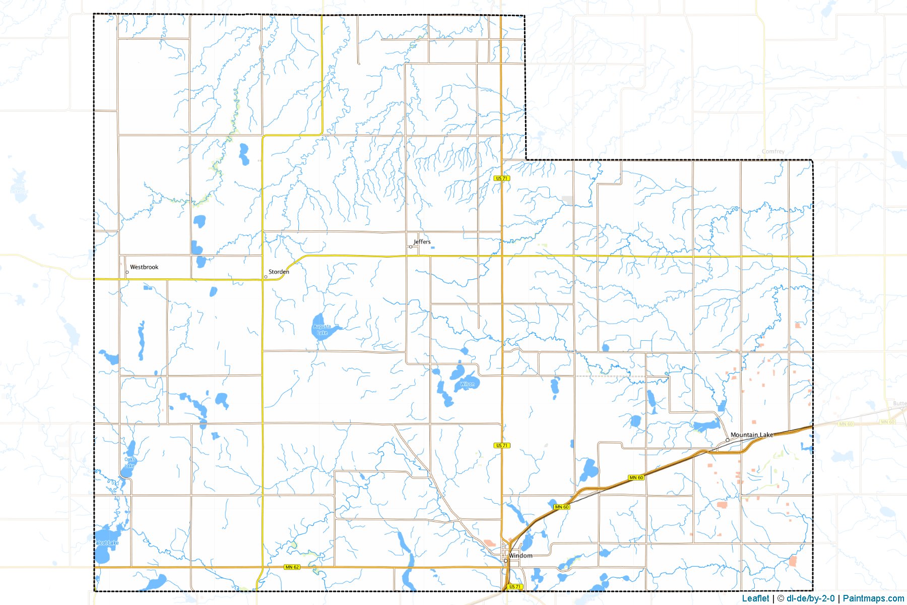 Cottonwood (Minnesota) Map Cropping Samples-1