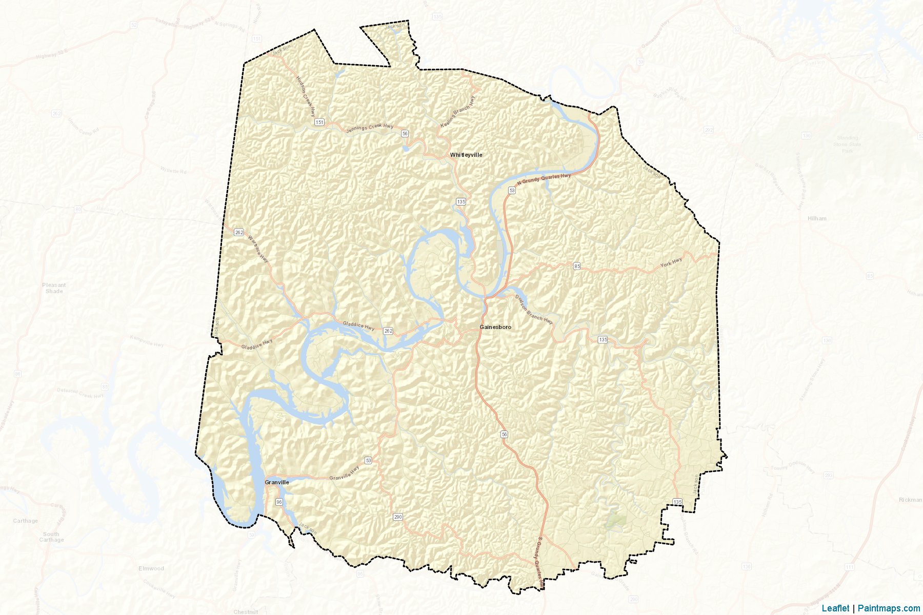 Jackson (Tennessee) Map Cropping Samples-2