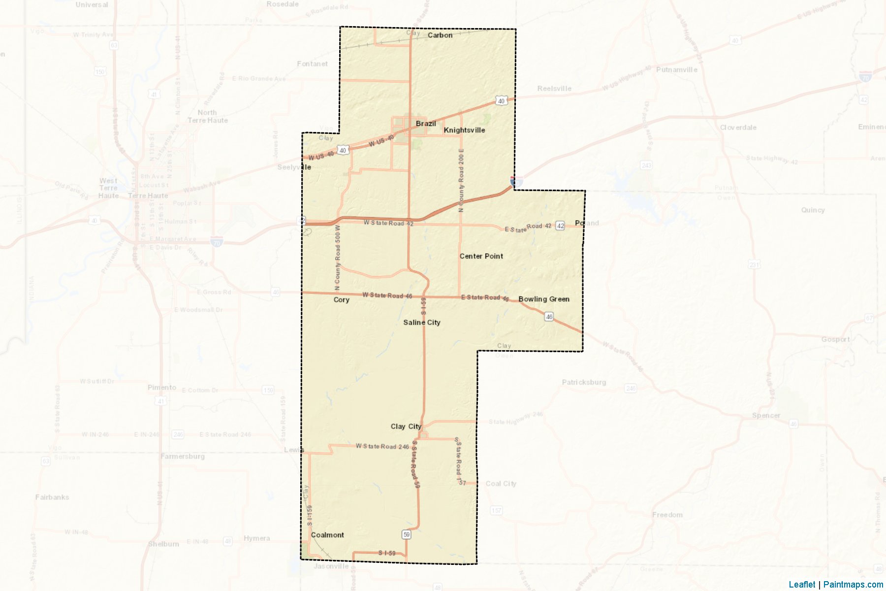 Clay (Indiana) Map Cropping Samples-2