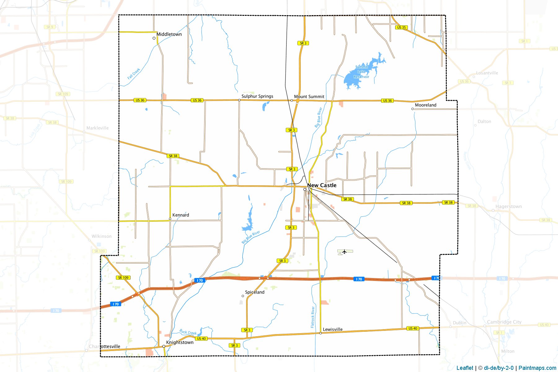 Muestras de recorte de mapas Henry (Indiana)-1