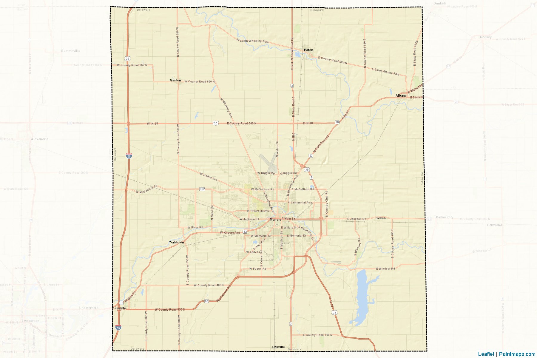 Delaware (Indiana) Map Cropping Samples-2