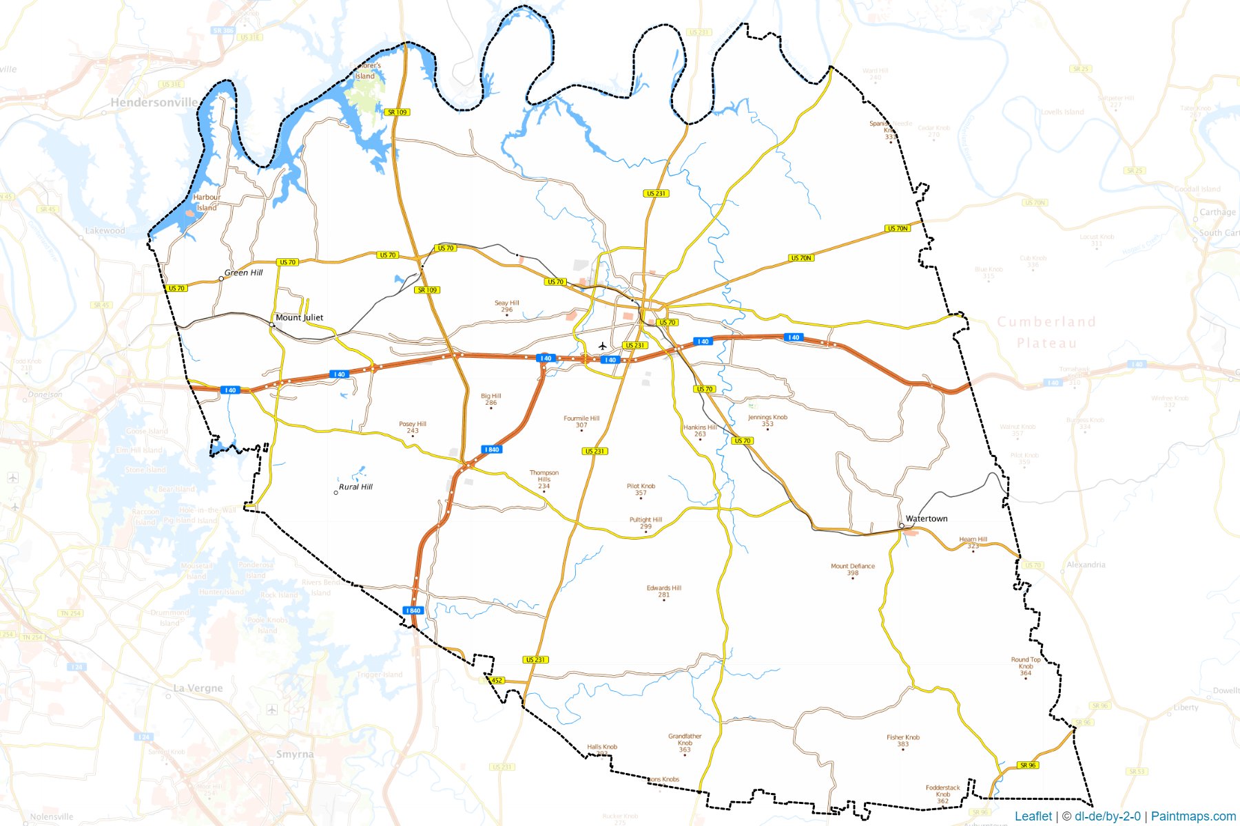 Wilson (Tennessee) Map Cropping Samples-1