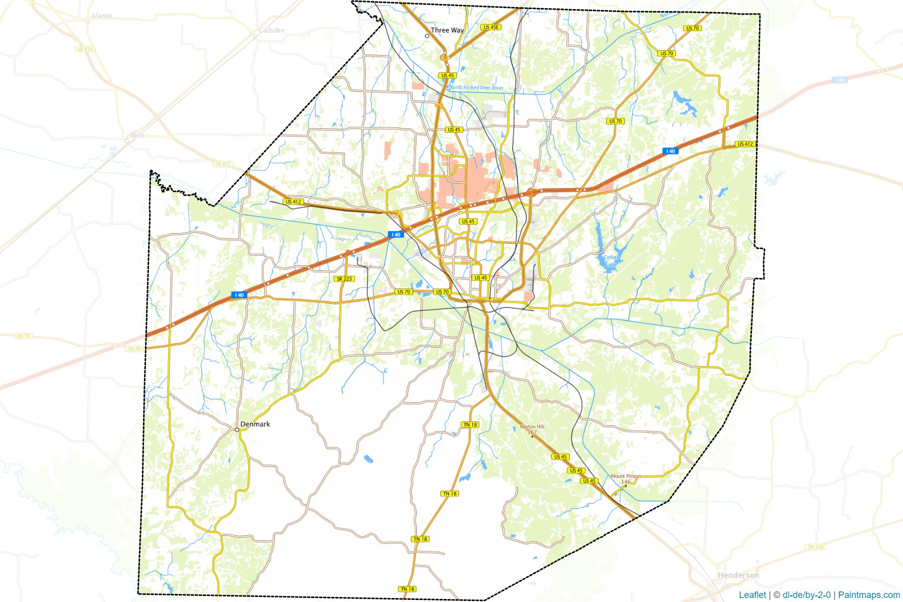 Madison (Tennessee) Map Cropping Samples-1