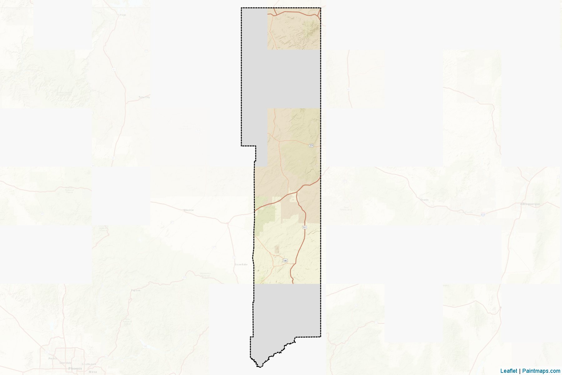 Apache (Arizona) Map Cropping Samples-2