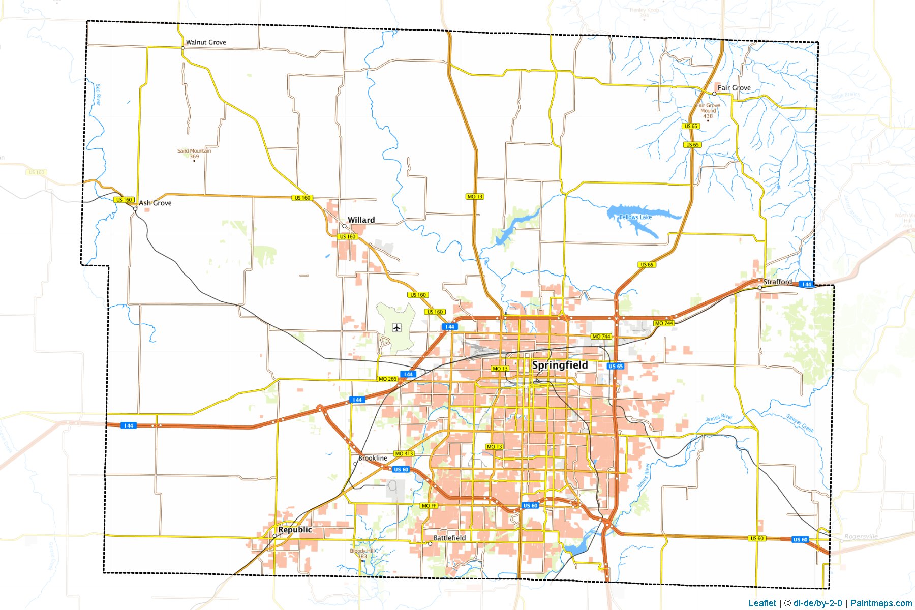 Greene (Missouri) Map Cropping Samples-1