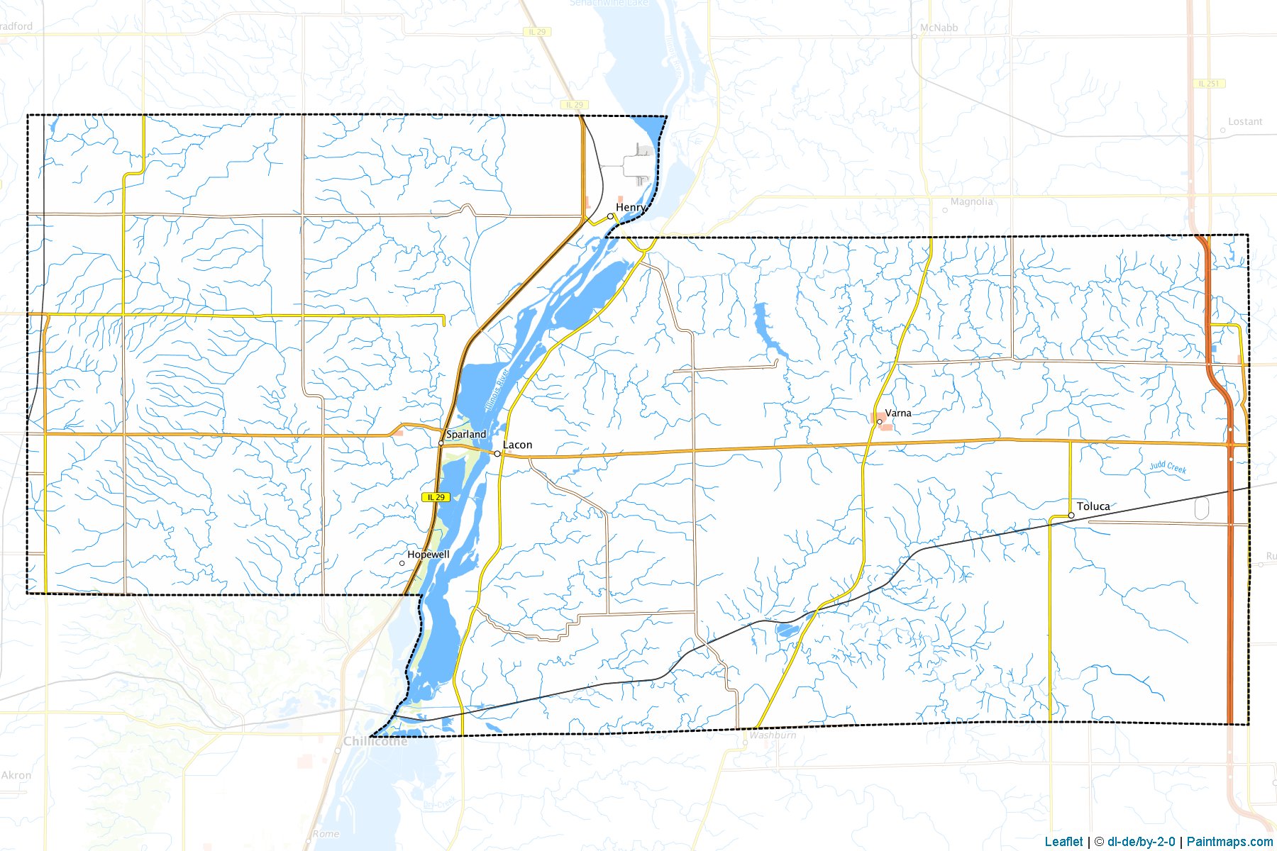 Marshall (Illinois) Map Cropping Samples-1