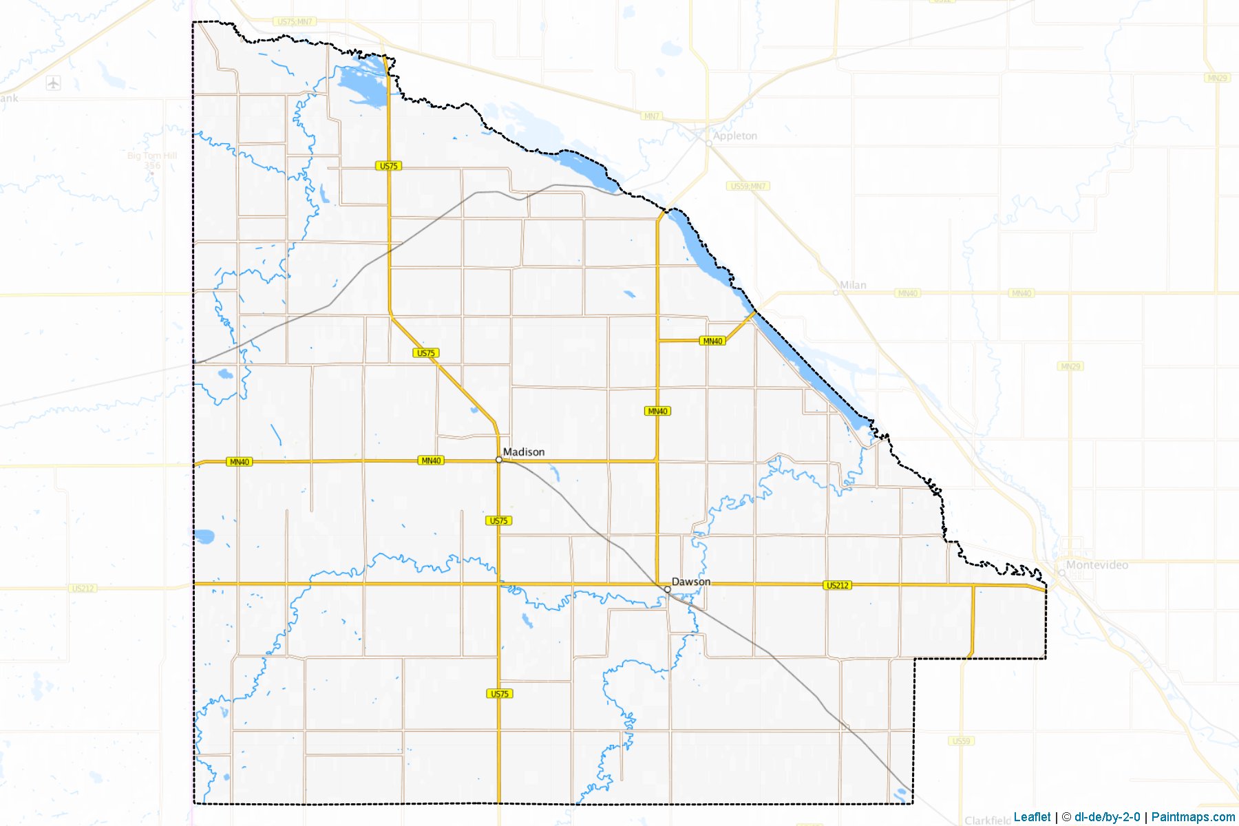 Lac qui Parle (Minnesota) Map Cropping Samples-1