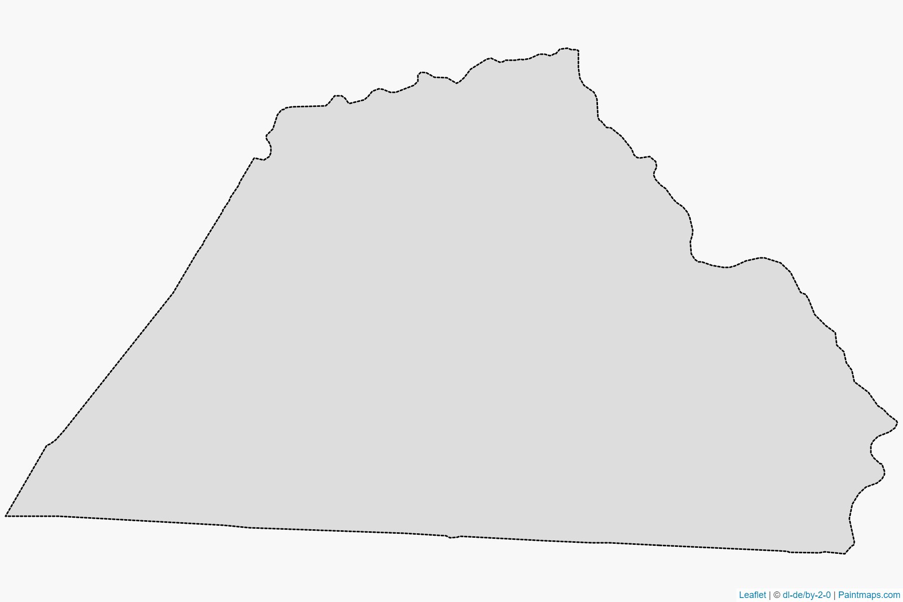 Catawba County (Kuzey Karolina) Haritası Örnekleri-1