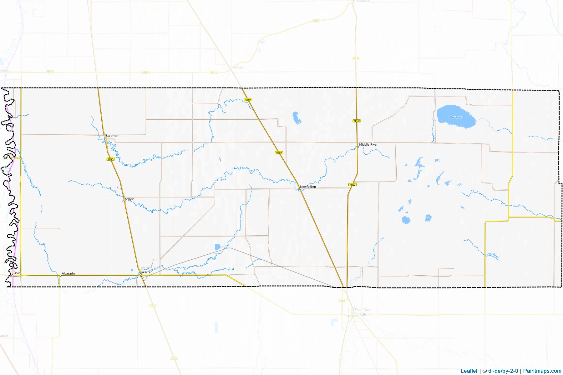 Marshall (Minnesota) Map Cropping Samples-1