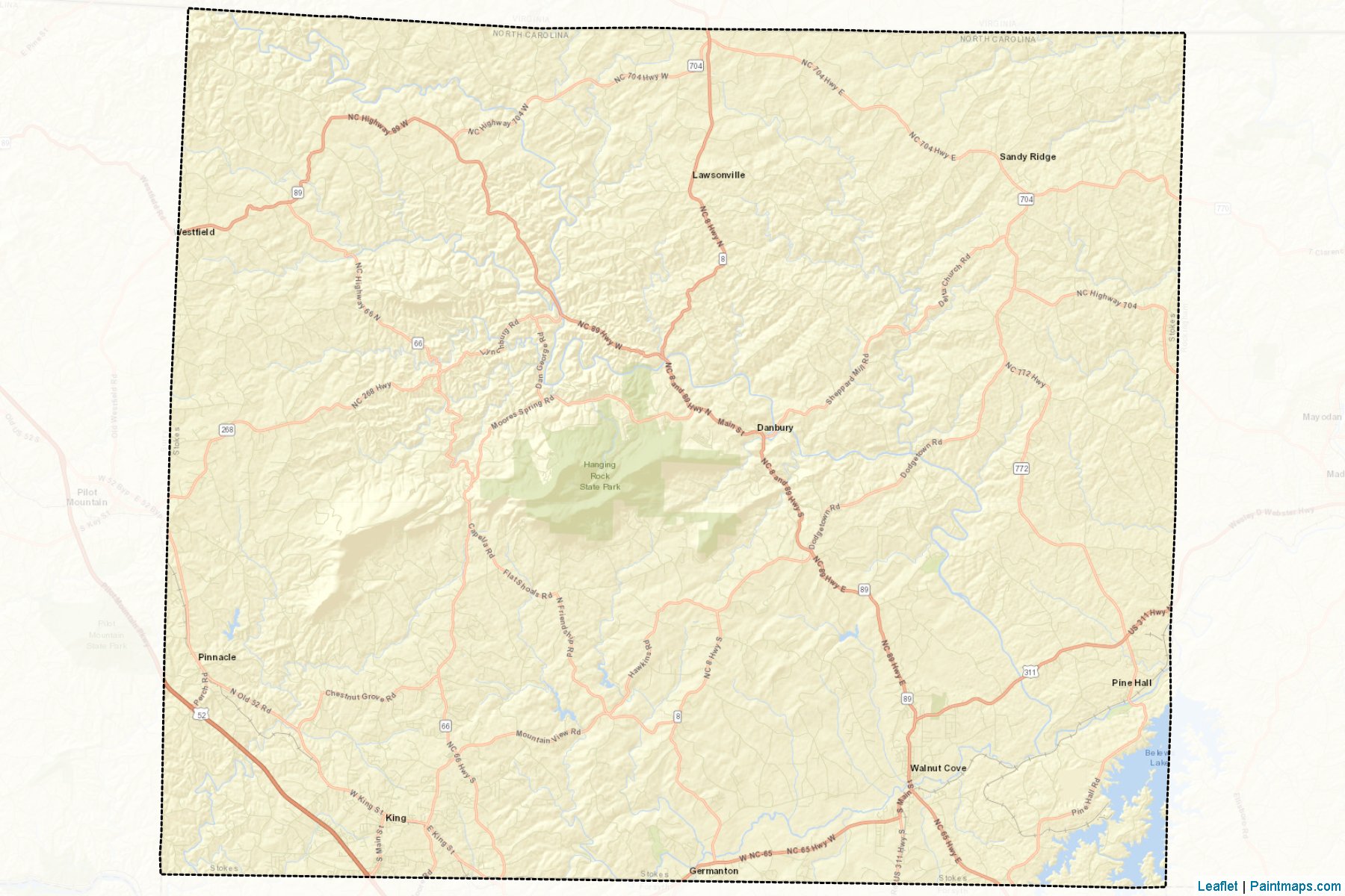 Stokes (North Carolina) Map Cropping Samples-2