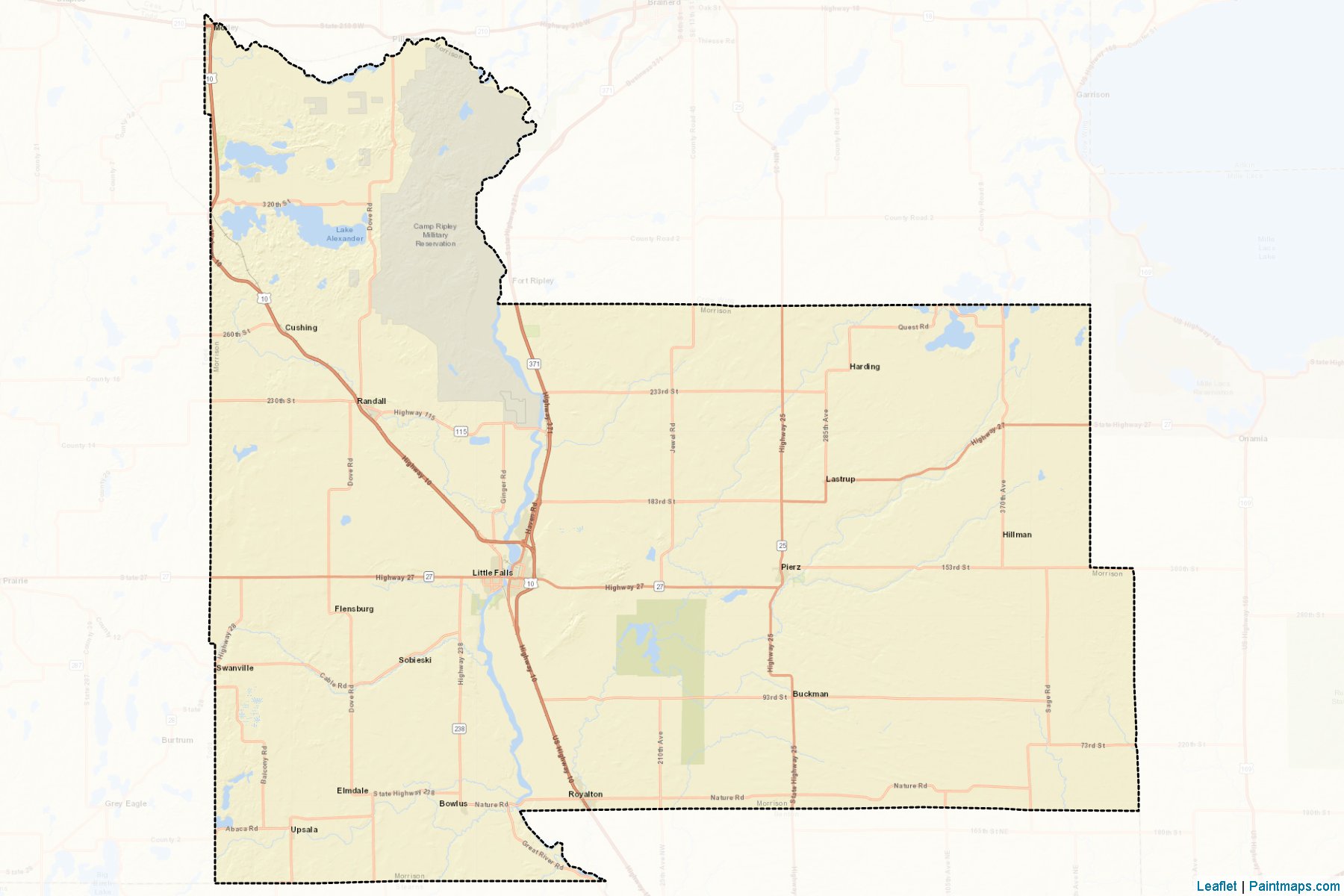 Morrison (Minnesota) Map Cropping Samples-2