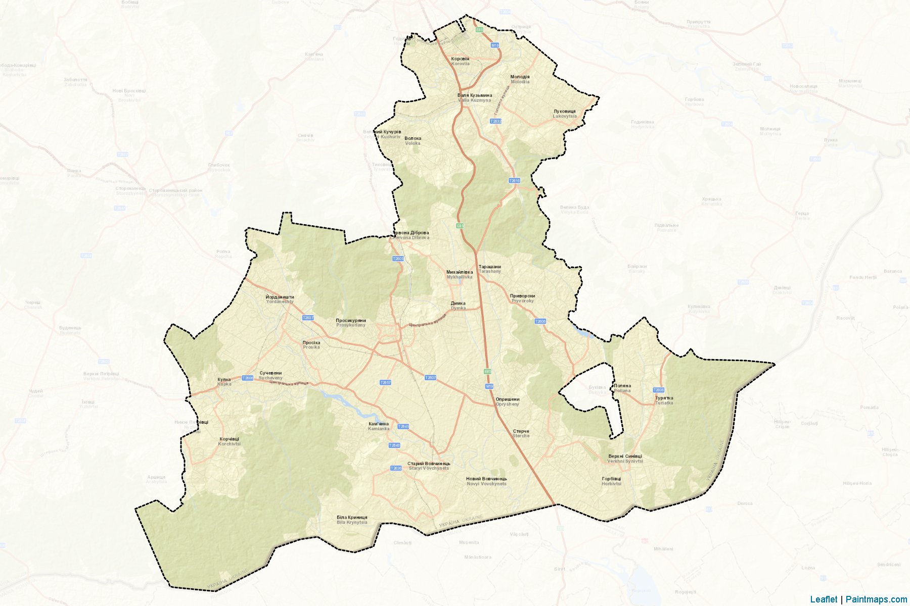 Hlybots'kyi (Chernivtsi) Map Cropping Samples-2