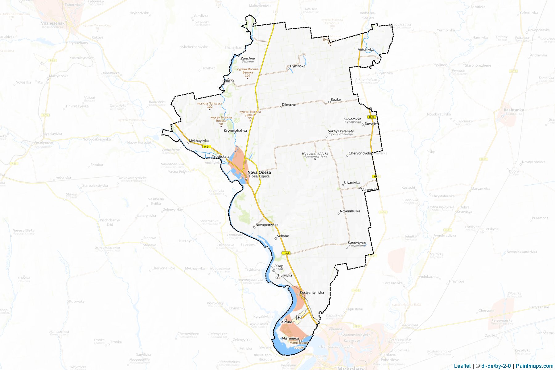 Novoodes'kyi (Mykolaiv) Map Cropping Samples-1