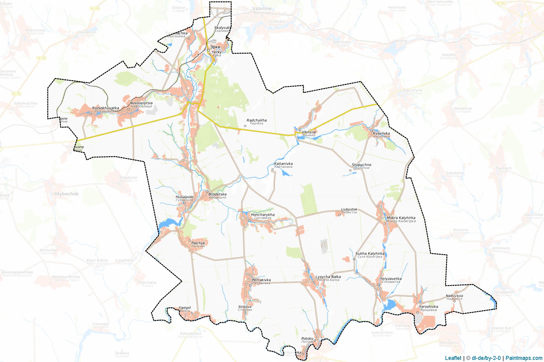 Muestras de recorte de mapas Katerynopilskyi (Cherkasy)-1