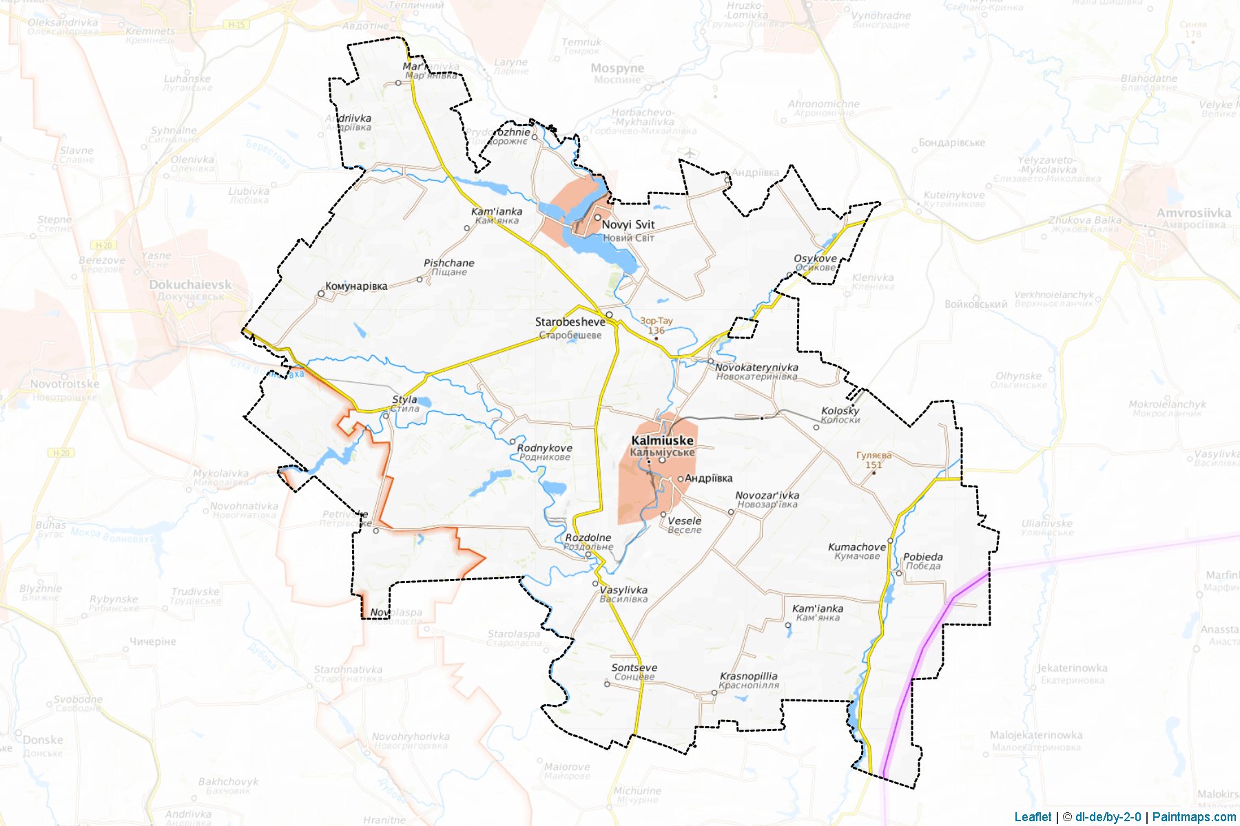 Starobeshivs'kyi (Donetsk) Map Cropping Samples-1