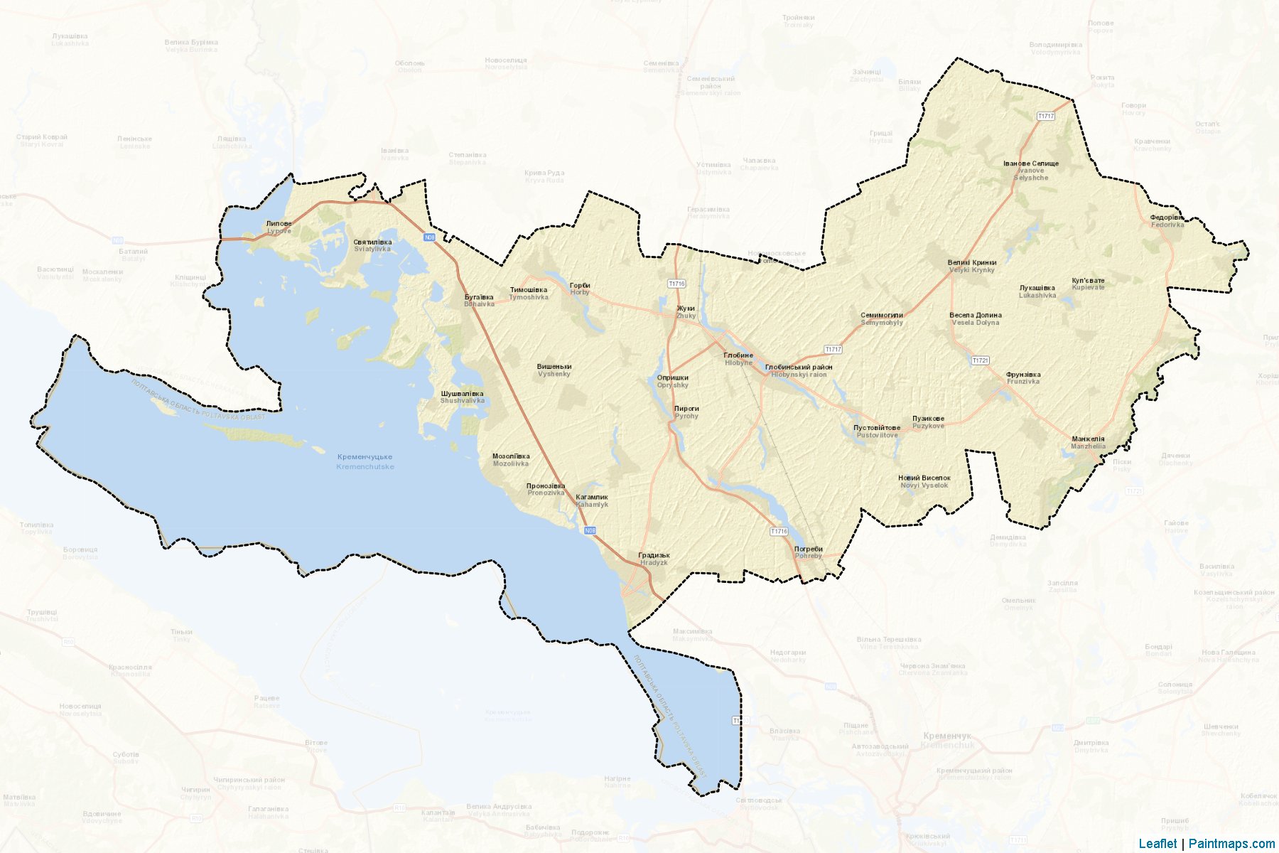 Hlobyns'kyi (Poltava) Map Cropping Samples-2