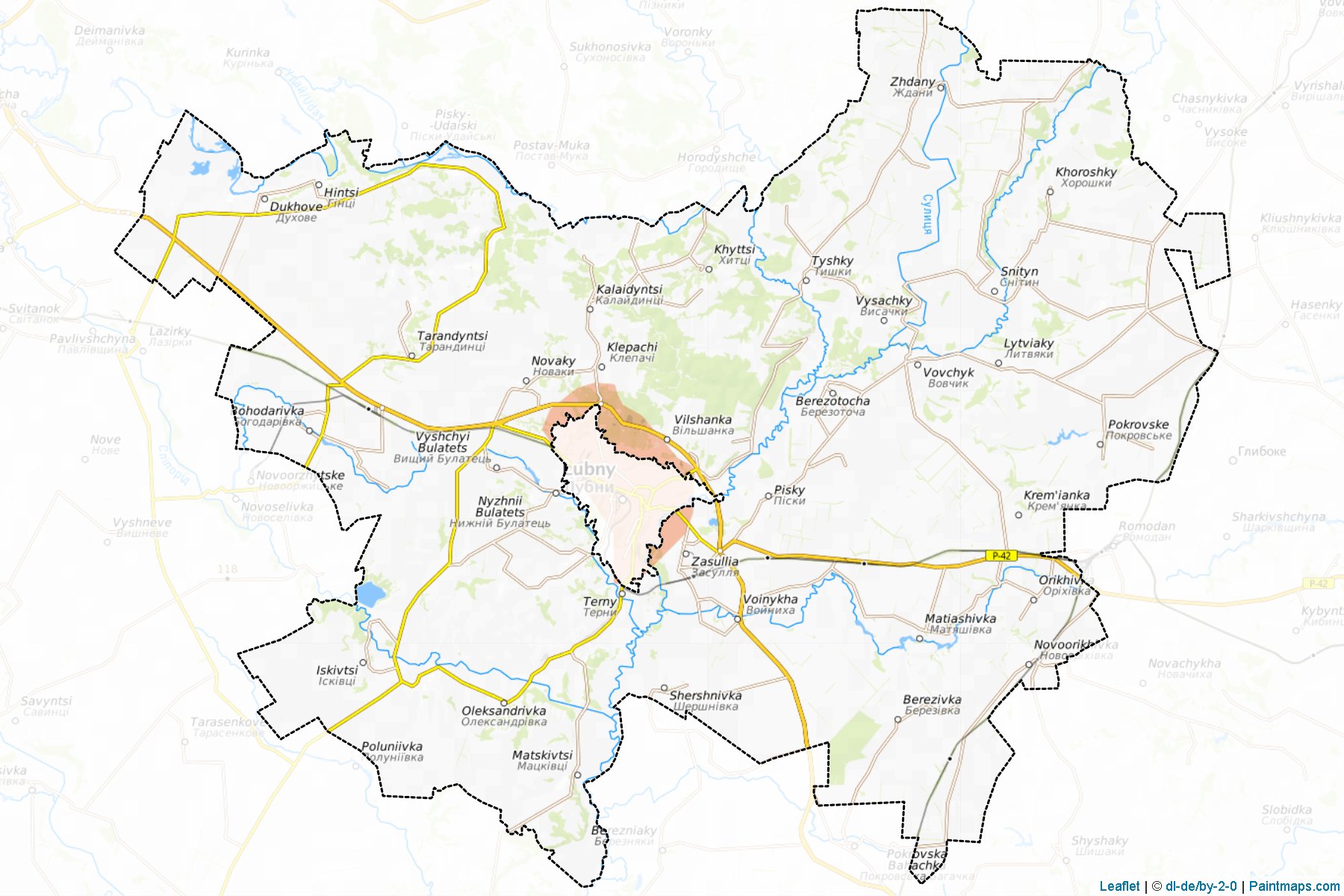 Lubens'kyi (Poltava) Map Cropping Samples-1